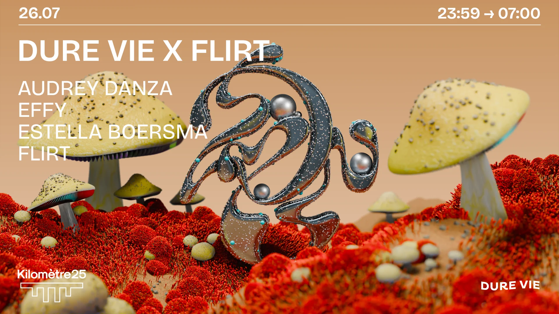 Dure Vie & Flirt X Km25 : Estella Boersma, Lacchesi & More Cover