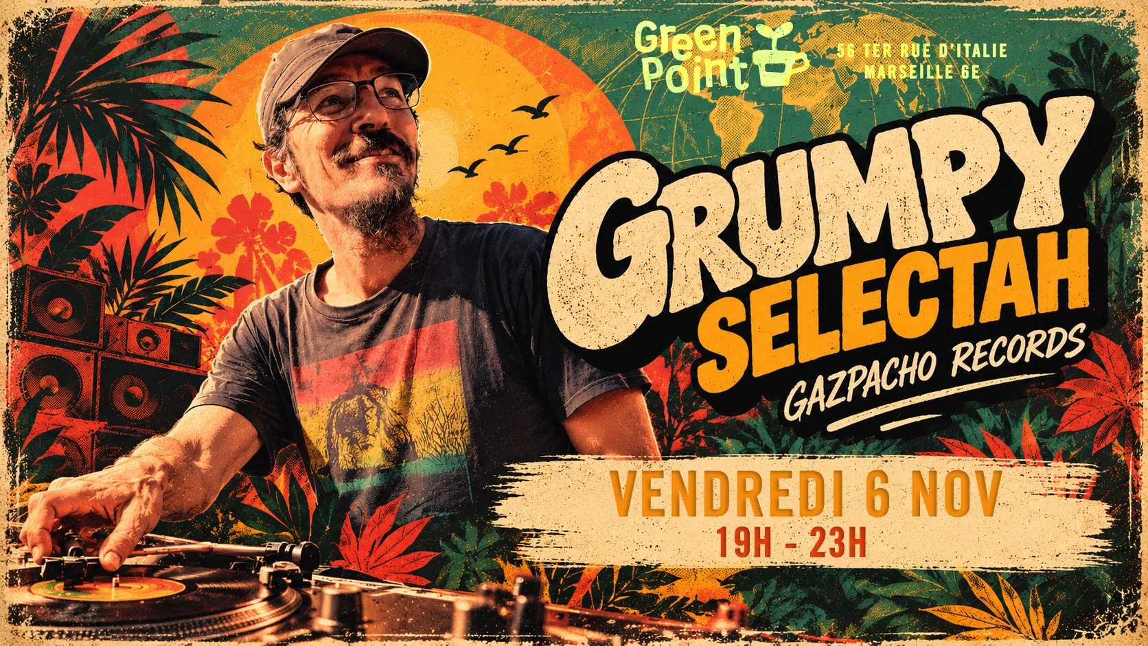 Grumpy Selectah Dj Set - Gazpacho Records 06-11 Cover