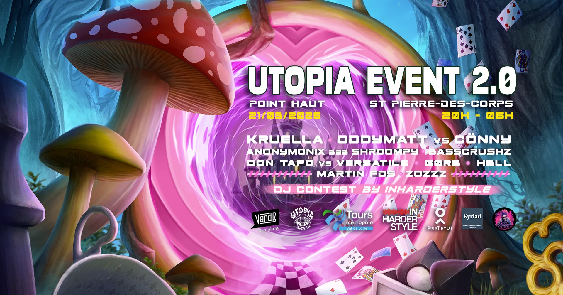 Utopia Event 2.0 Cover