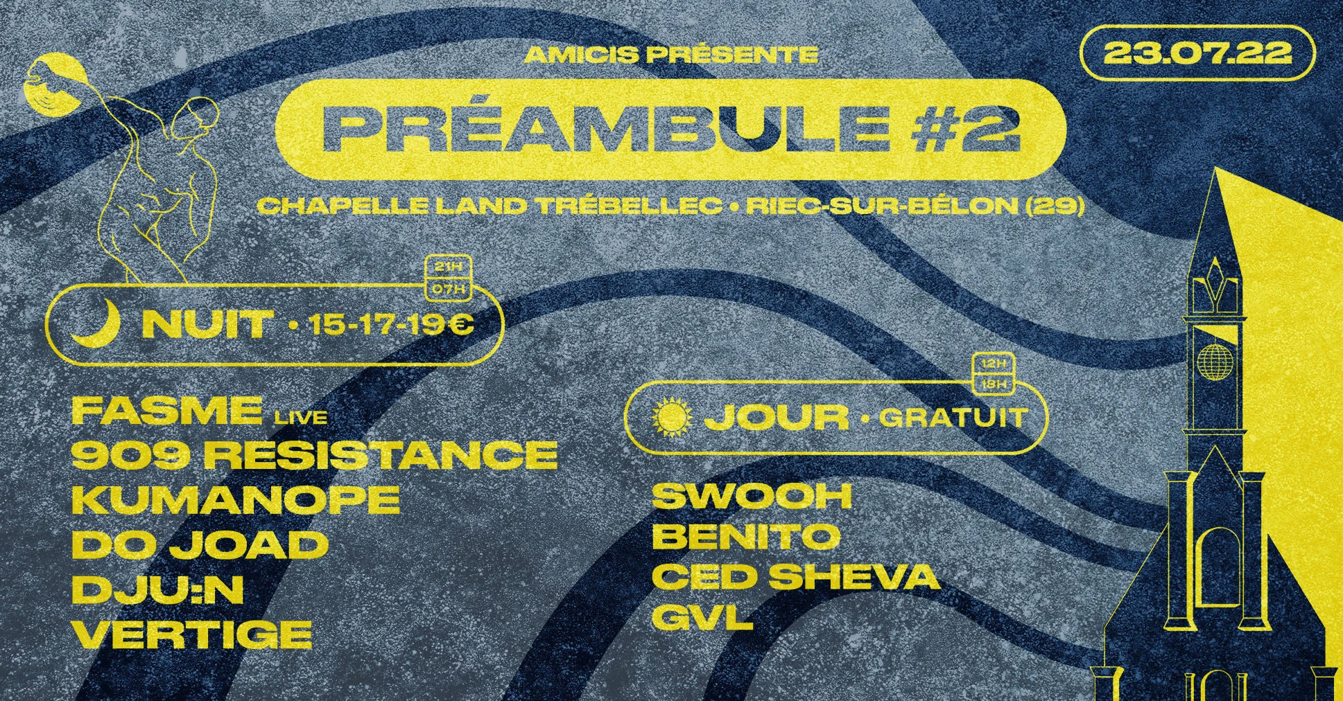 Préambule #2 : Fasme (Live), 909 Resistance, Kumanope... Cover