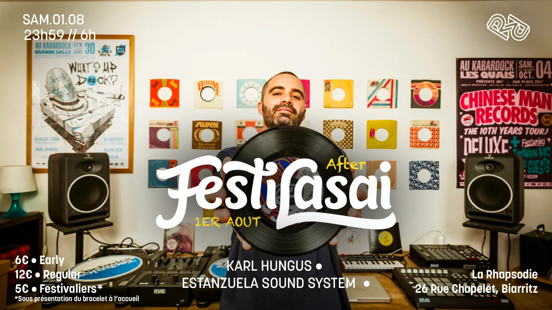 After Festilasai : Karl Hungus • Estanzuela Sound System Cover