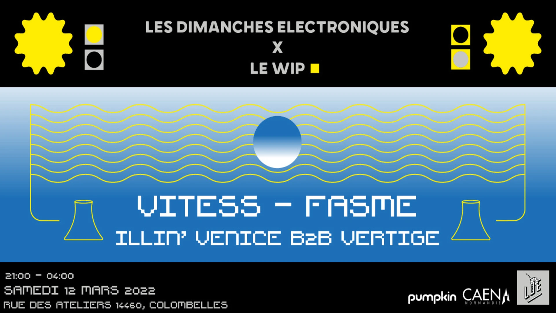 Les Dimanches Electroniques X Le Wip Cover