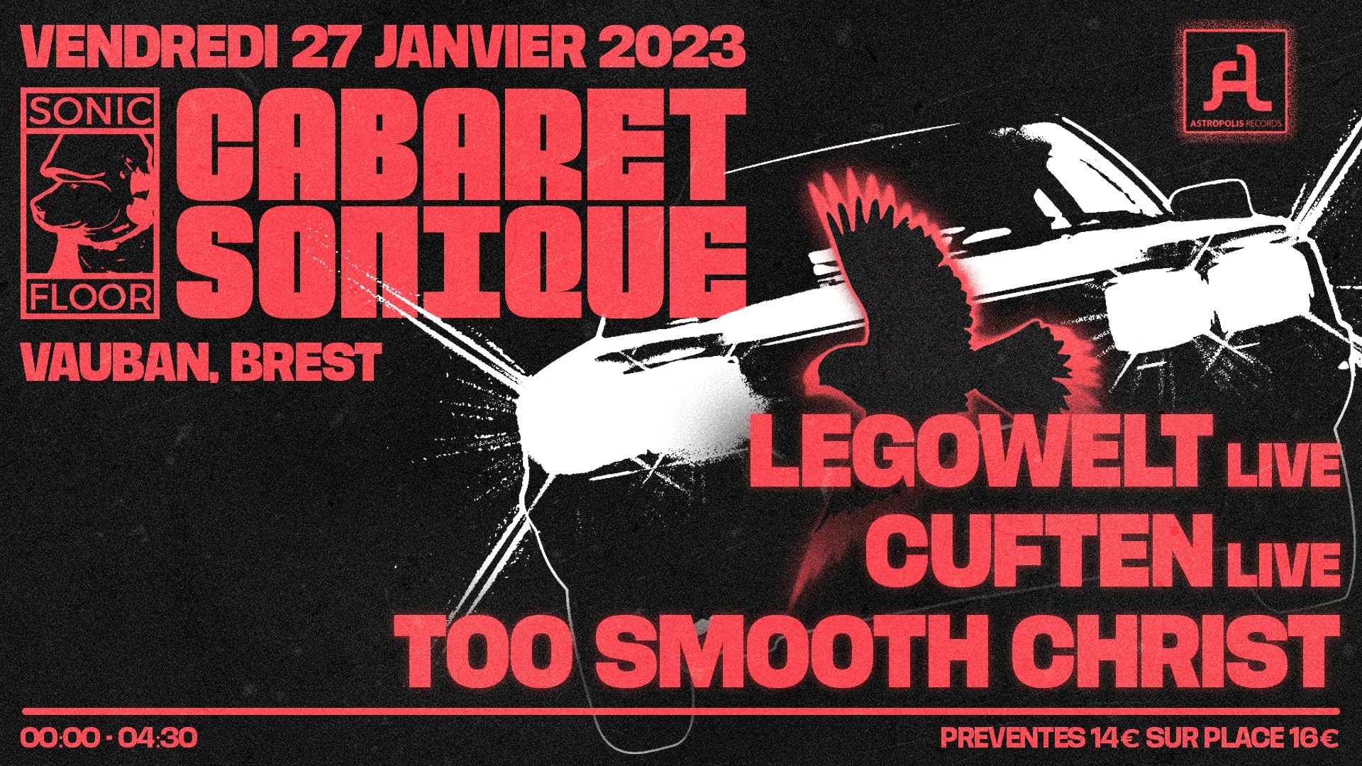 Cabaret Sonique X Astropolis Records Cover