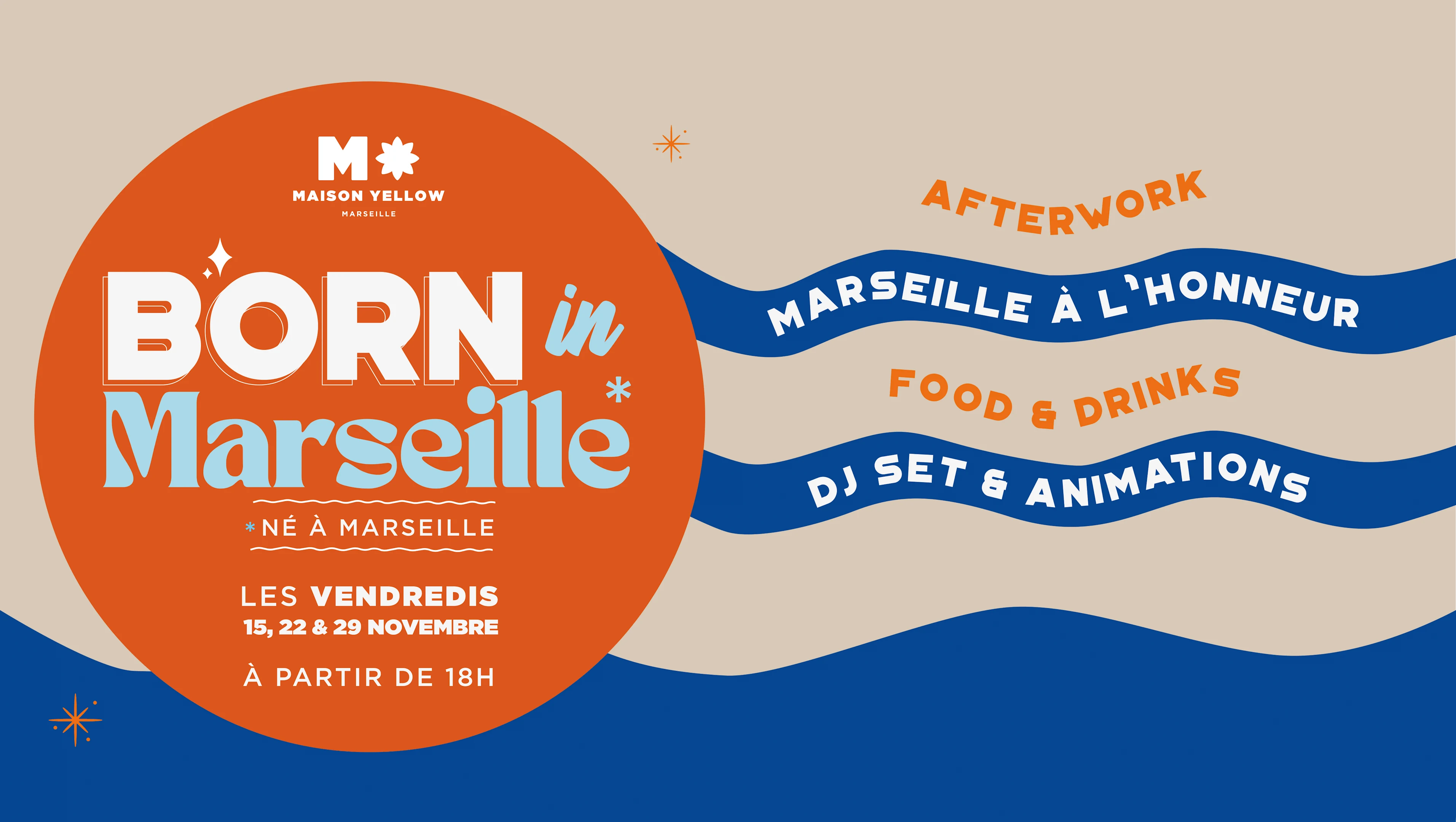 Born In Marseille 15/11/2024 Cover