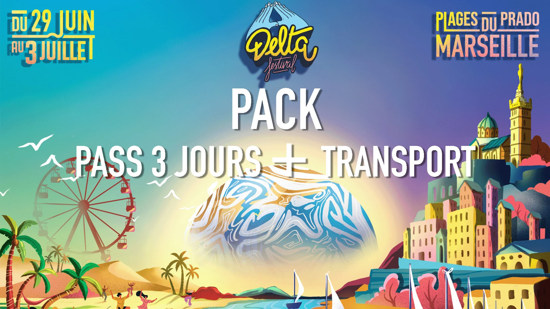 Pack : Transport + Delta Festival 2022 : World Edition Cover