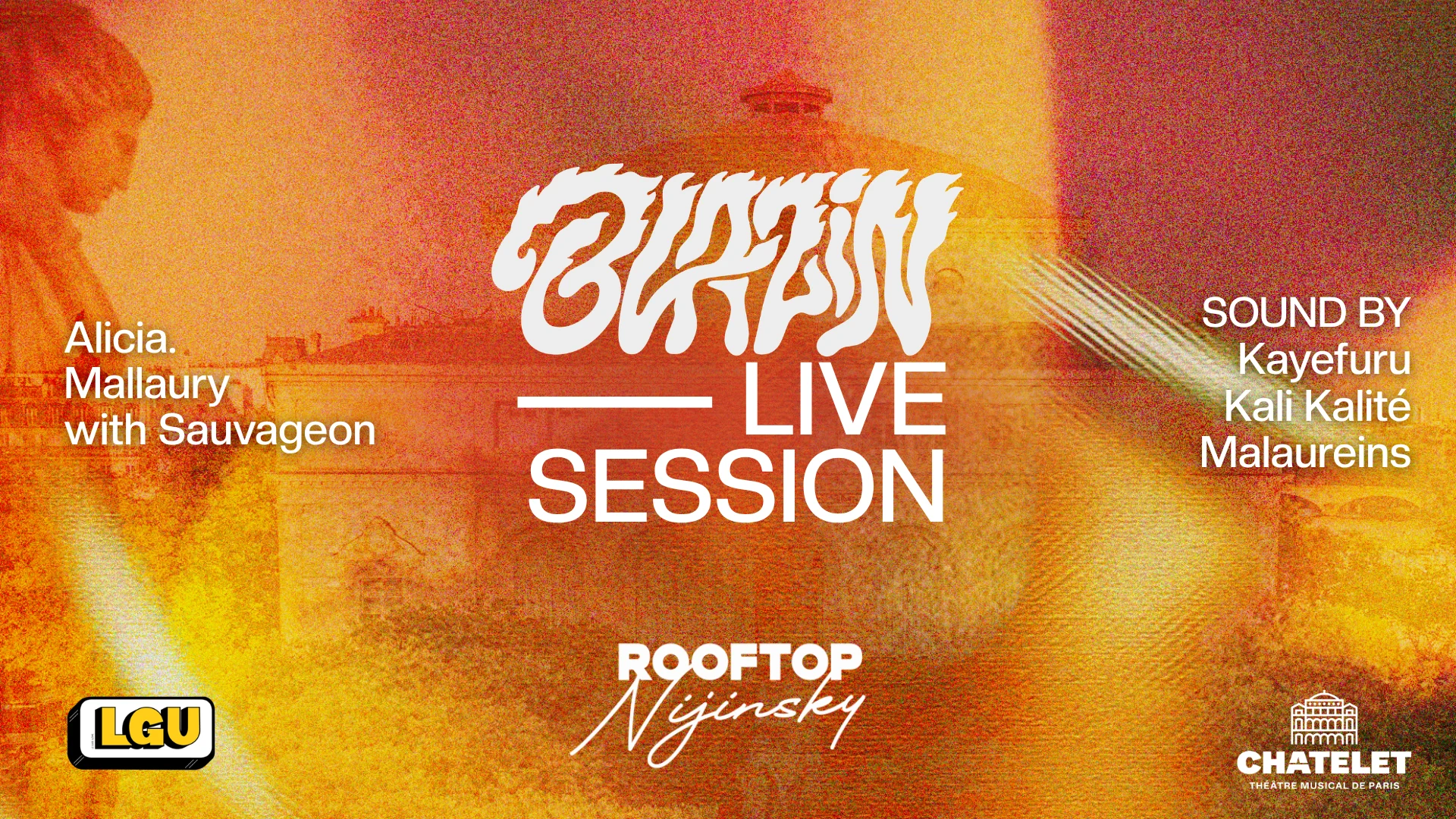 Blazin Live Session With Alicia., Mallaury & More Cover