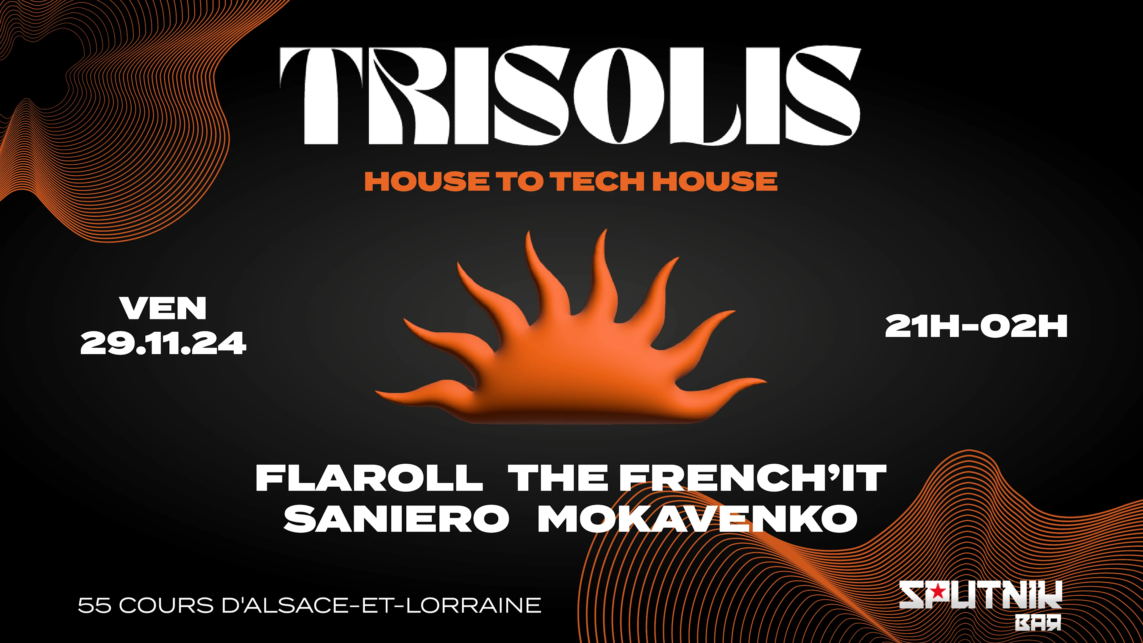 Trisolis: House Music To Tech House Cover