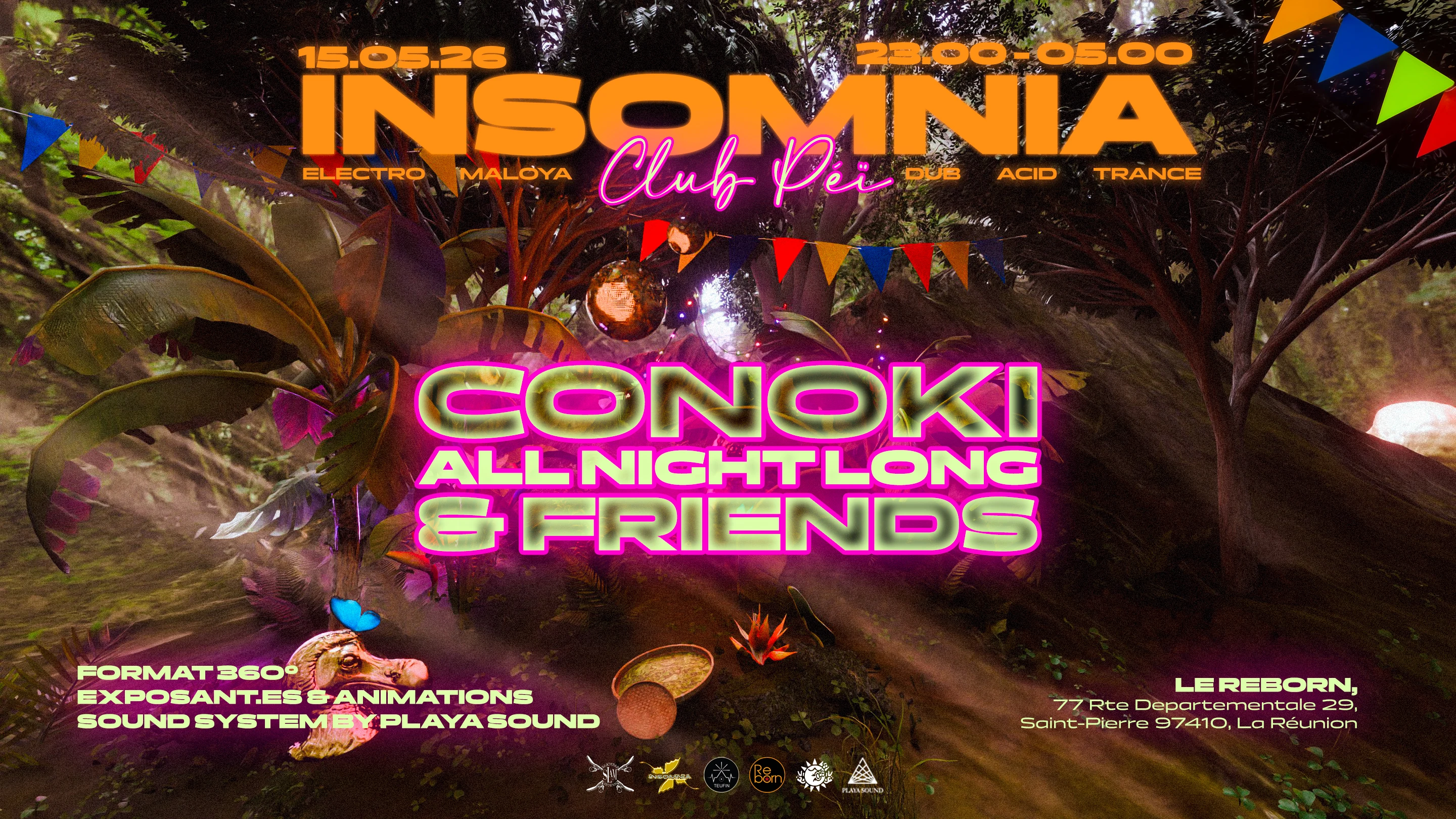 Insomnia : Conoki All Night Long + After 3 Ans Du Slam Cover