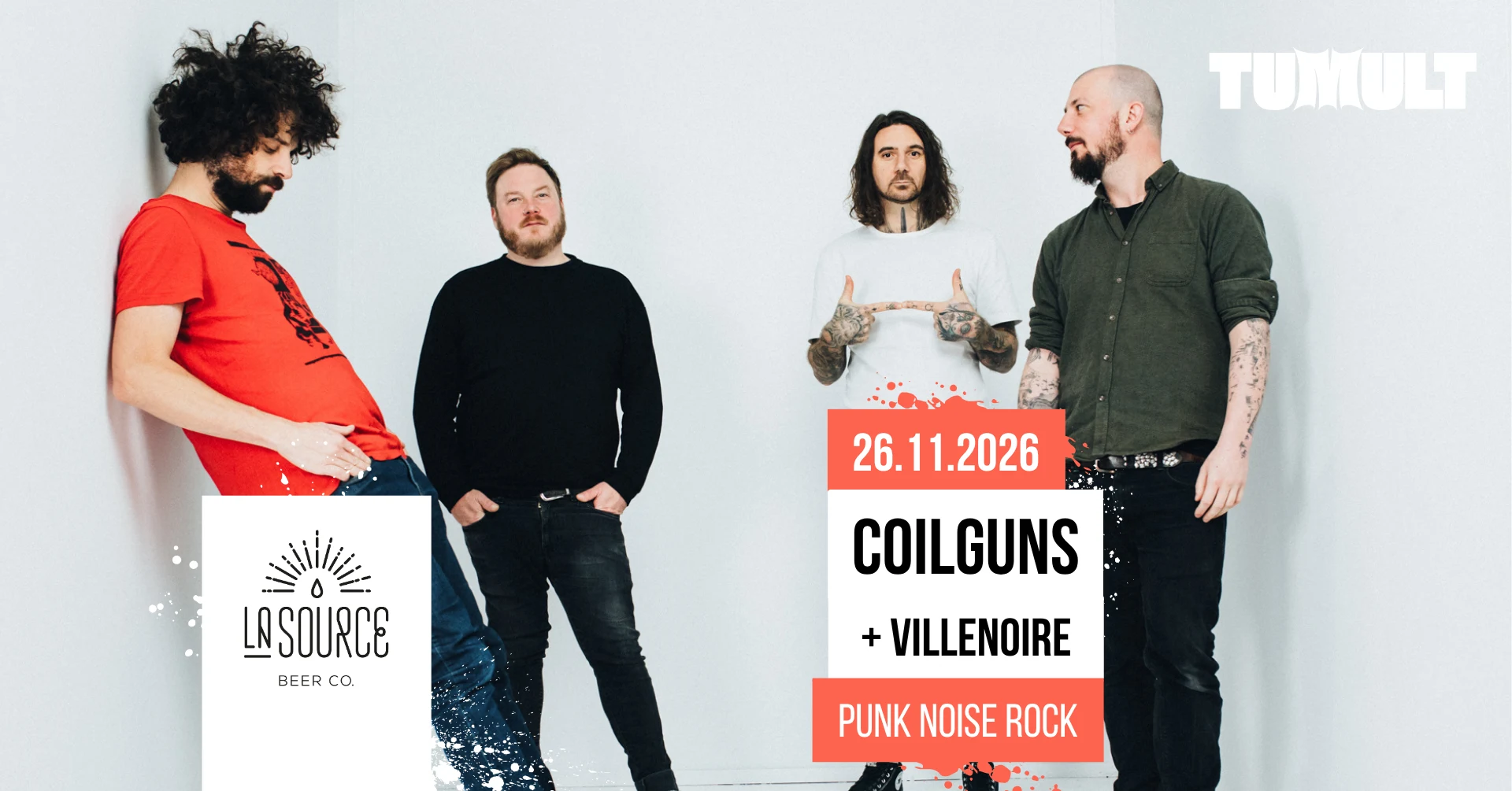 Coilguns + Villenoire Cover