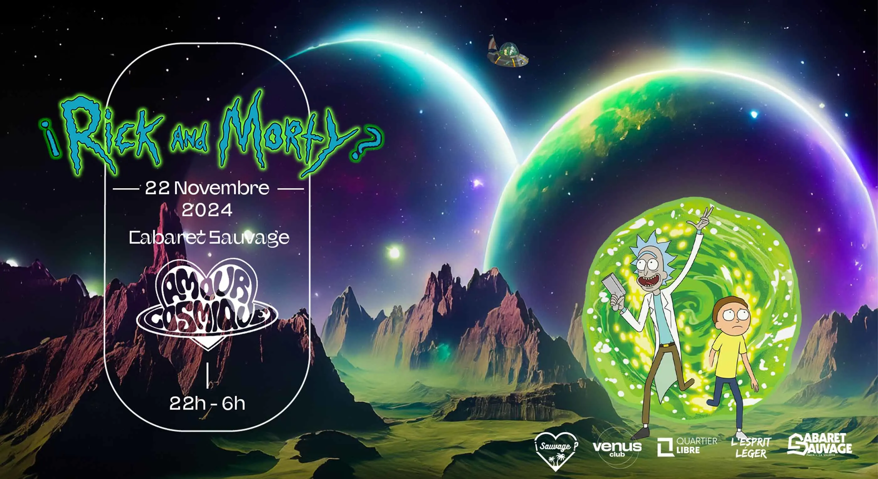 ¡Amour Cosmique: Rick And Morty? Cover