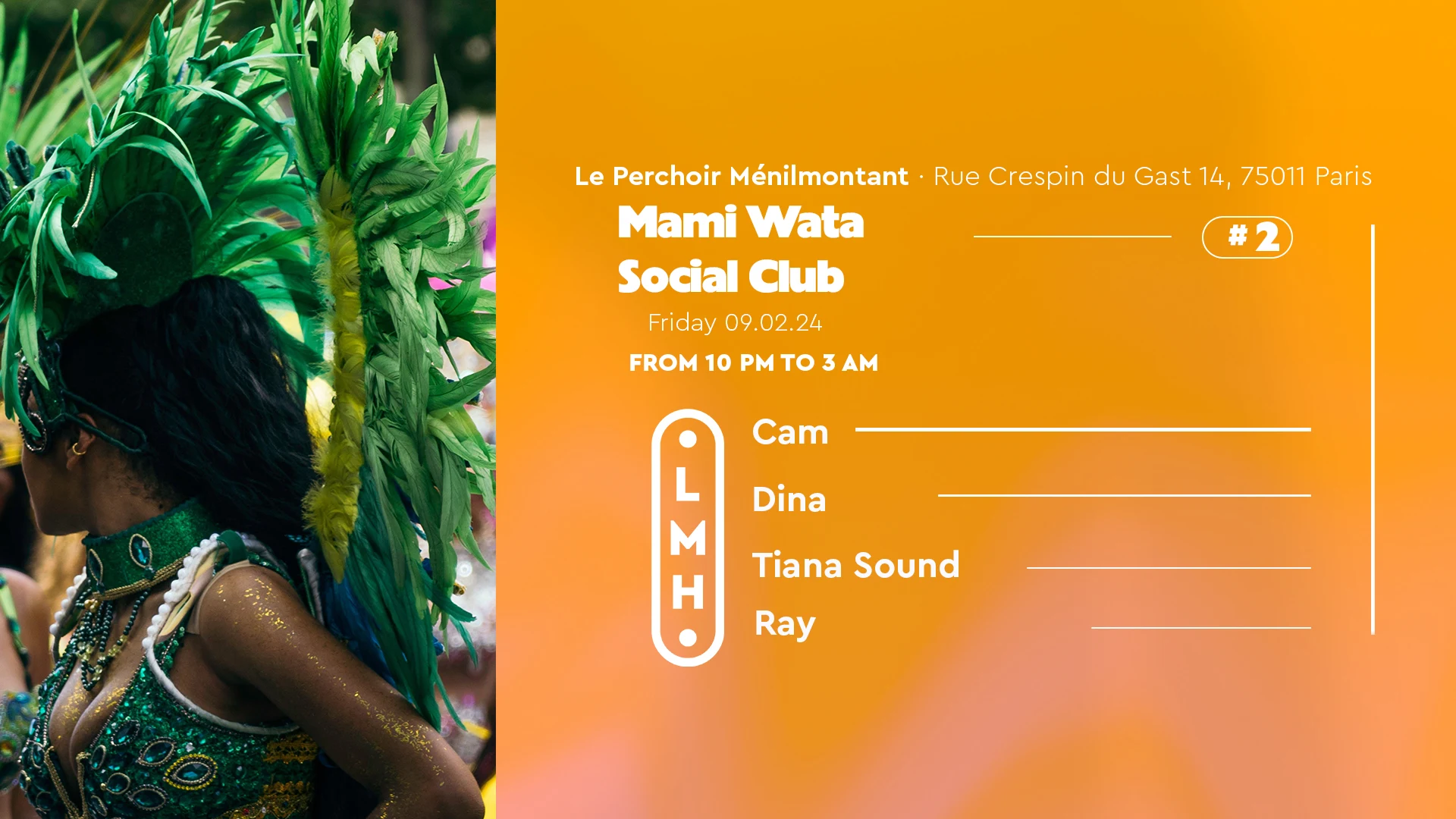 Mami Wata Social Club #2 / Le Perchoir Ménilmontant Cover