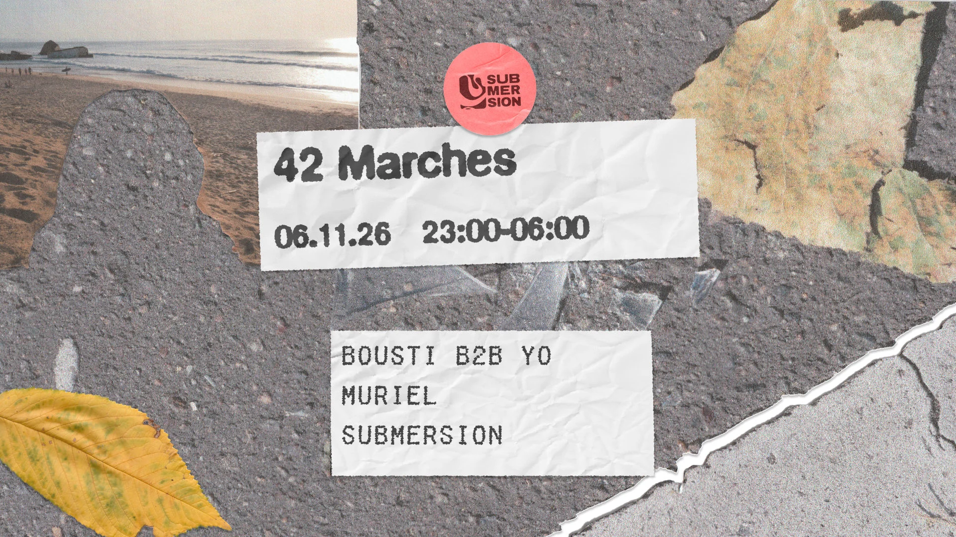 Submersion Invite Bousti B2b Yo Cover