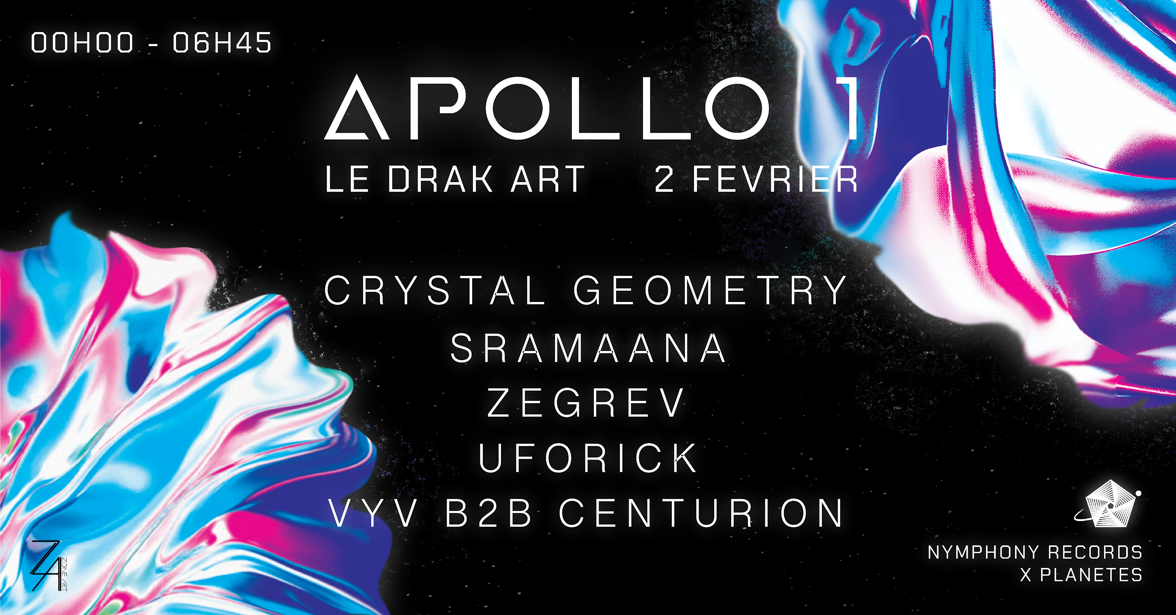 Nymphony Records : Apollo 1 Cover