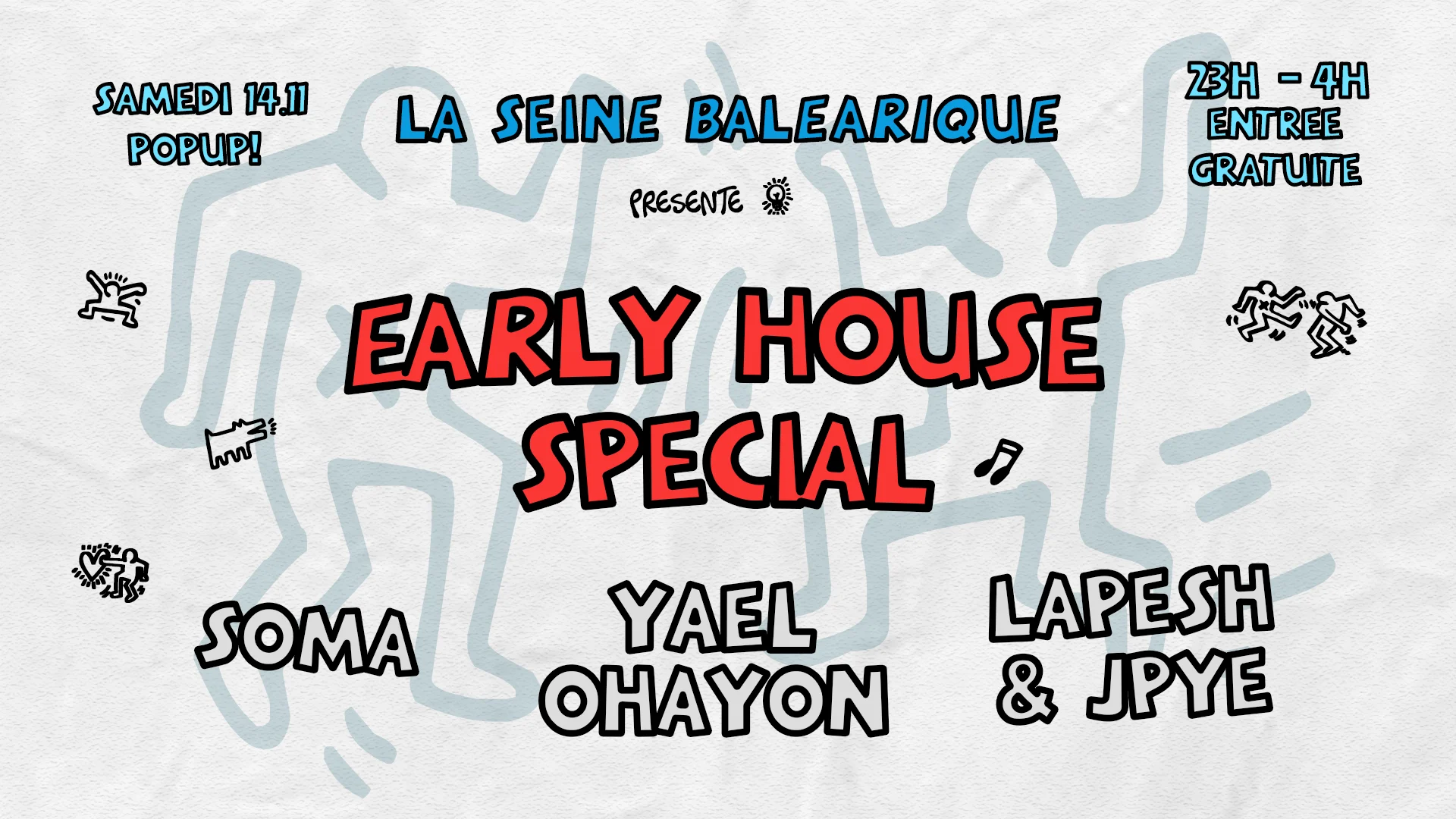 La Seine Baléarique X Popup! Cover