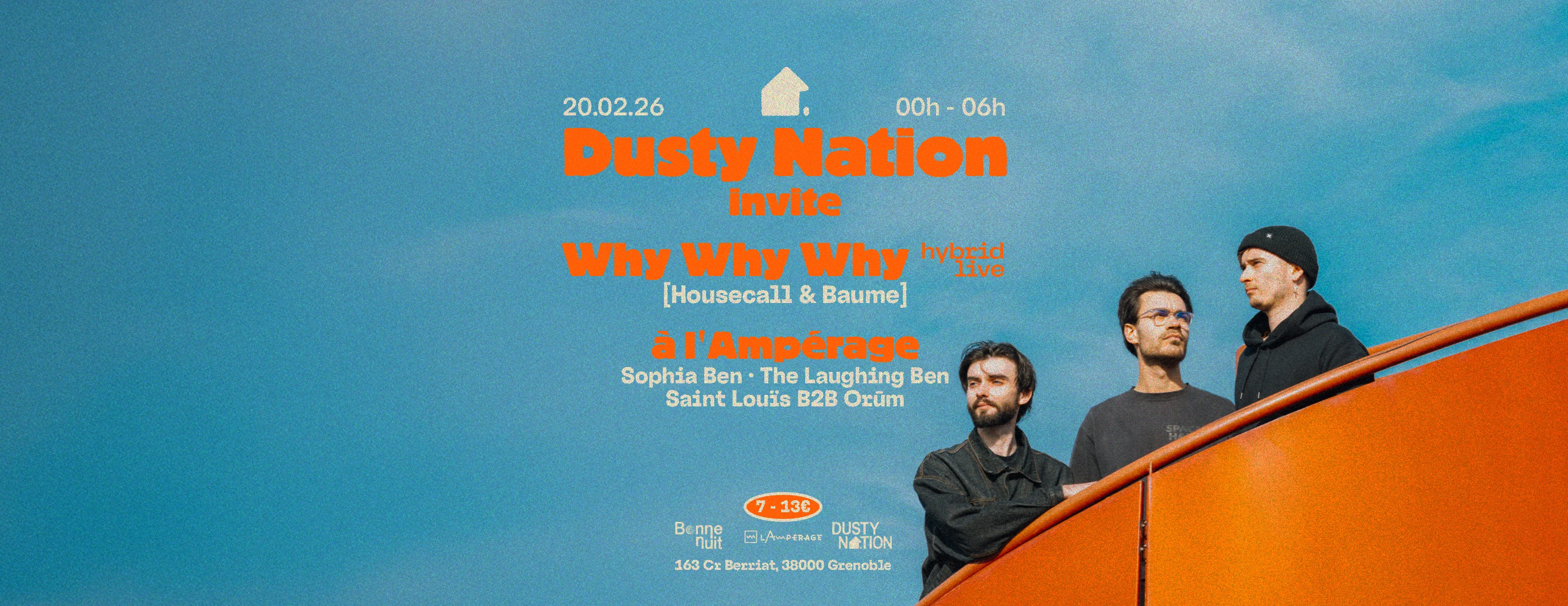 Dusty Nation Invite Why Why Why Cover