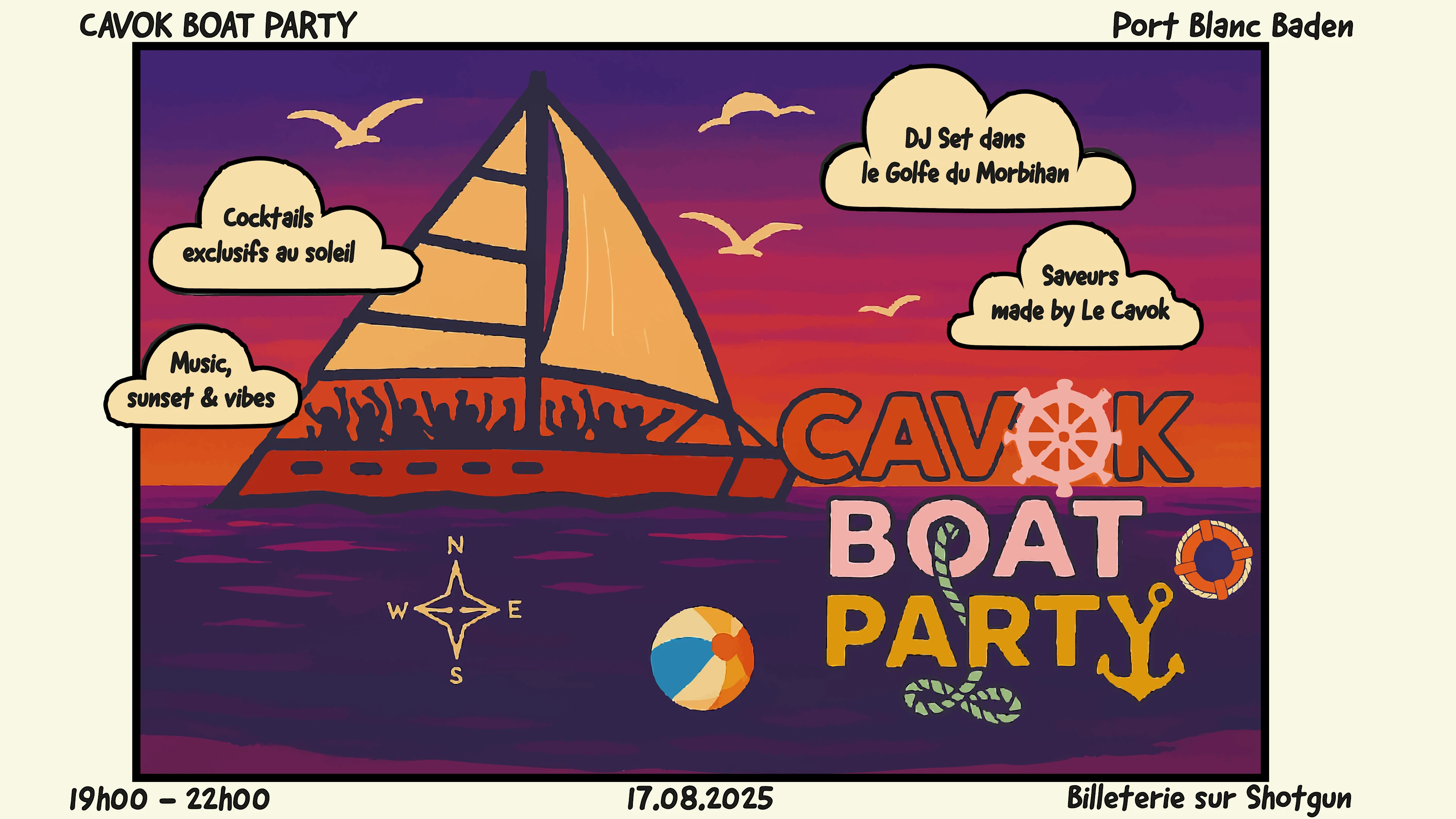 La Boat Party Du Cavok Cover