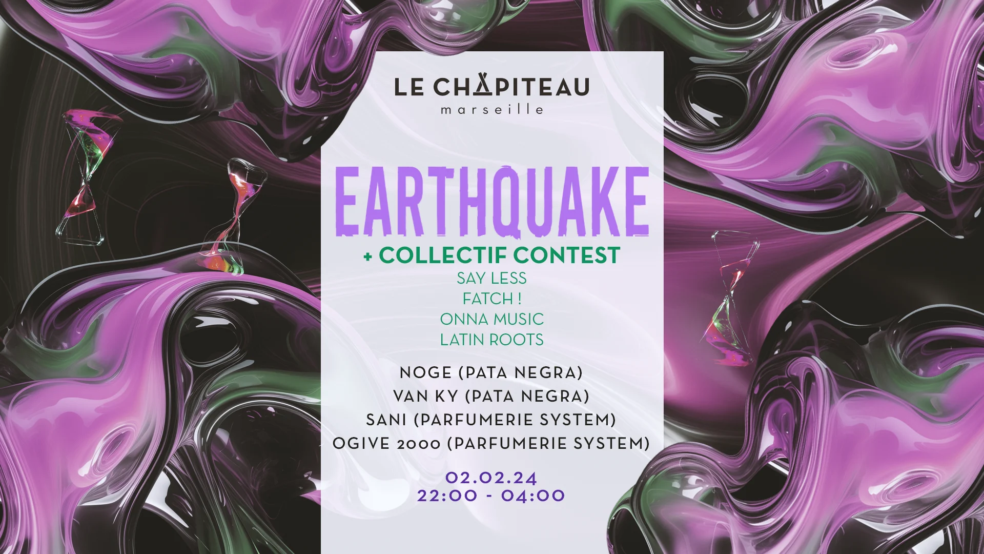 Earthquake +  Collectif Contest Cover