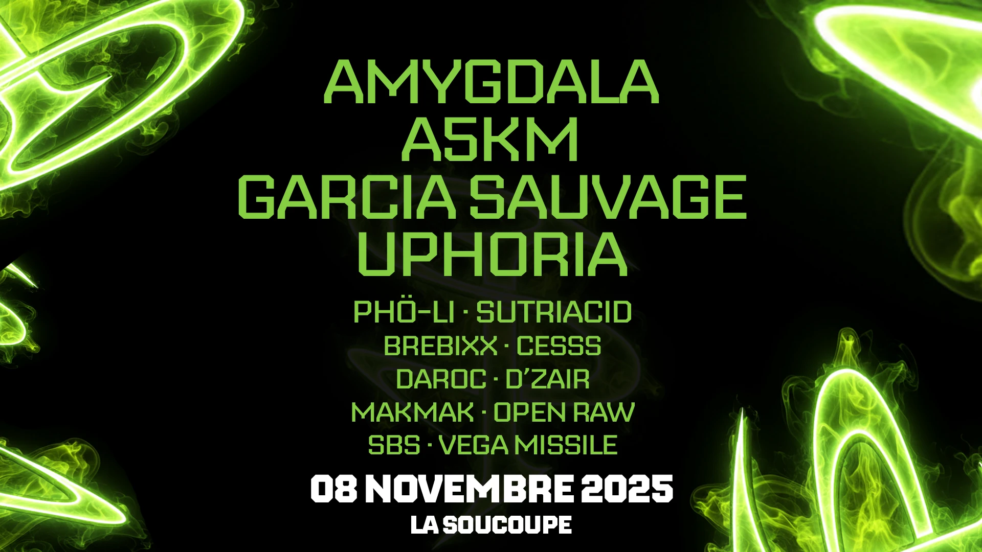 Insane Tour 2025 | Tampon La Réunion · Amygdala, A5km & More Cover
