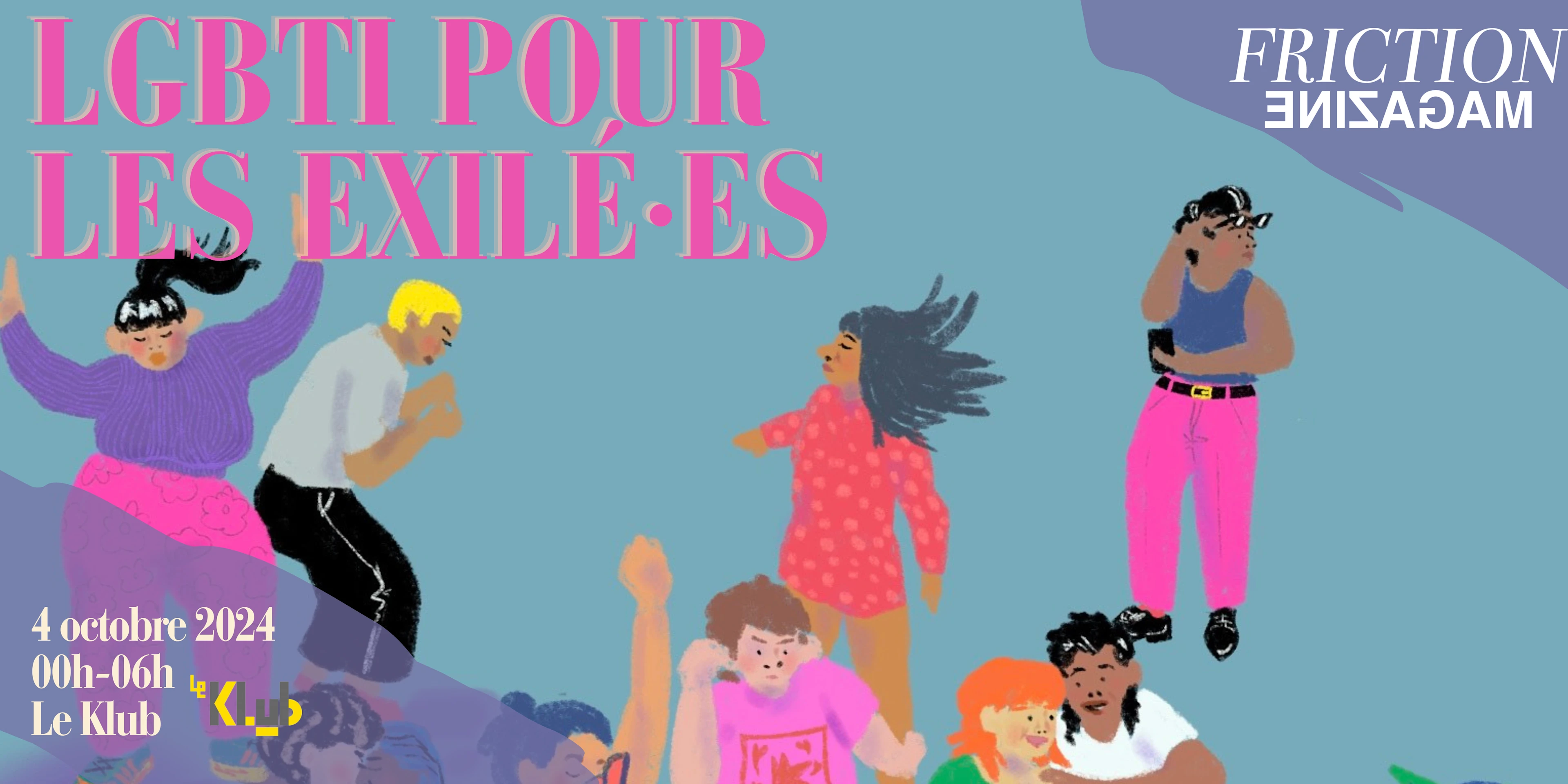 Lgbti Pour Les Exilé·Es ( Billet Dispo Sur Place ) Cover