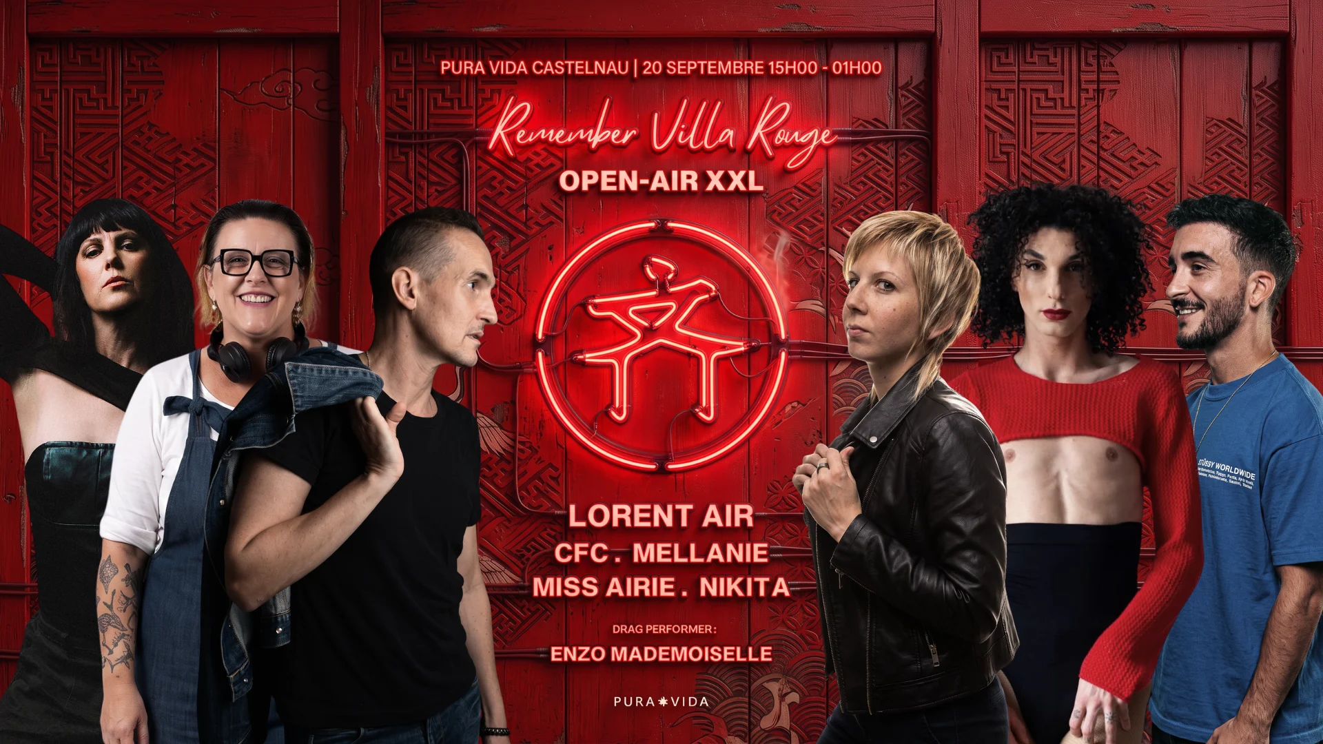 Remember Villa Rouge Open Air Xxl Cover
