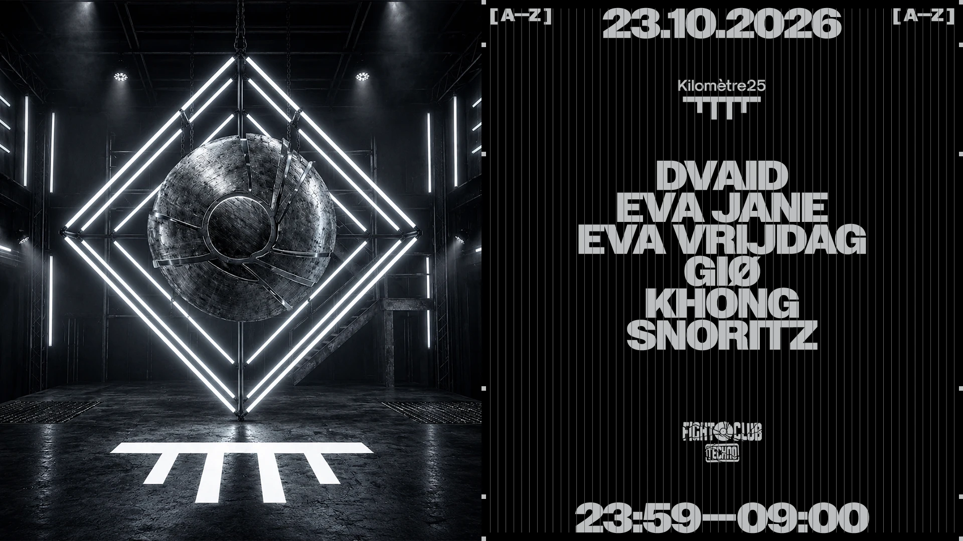 Fight Club : Snoritz, Gio, Dvaid, Khøng, Eva Vrijdag Cover