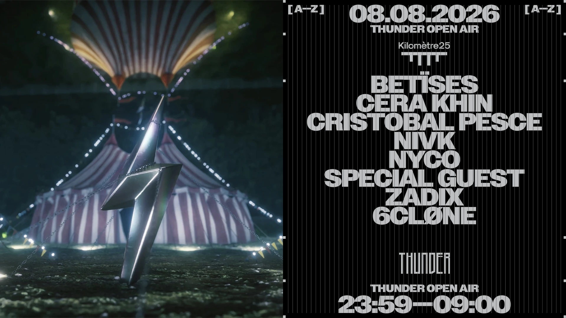 Thunder : Cristobal Pesce, Cera Khin, Nivk, Nyco & More Cover