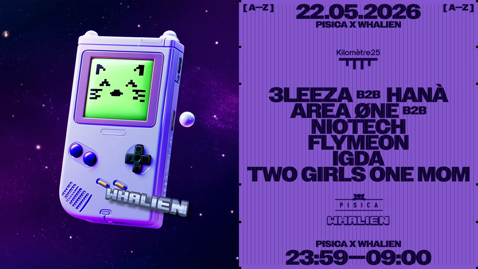 Pisica Invite Whalien : Area Øne B2b Niotech, Flymeon & More Cover