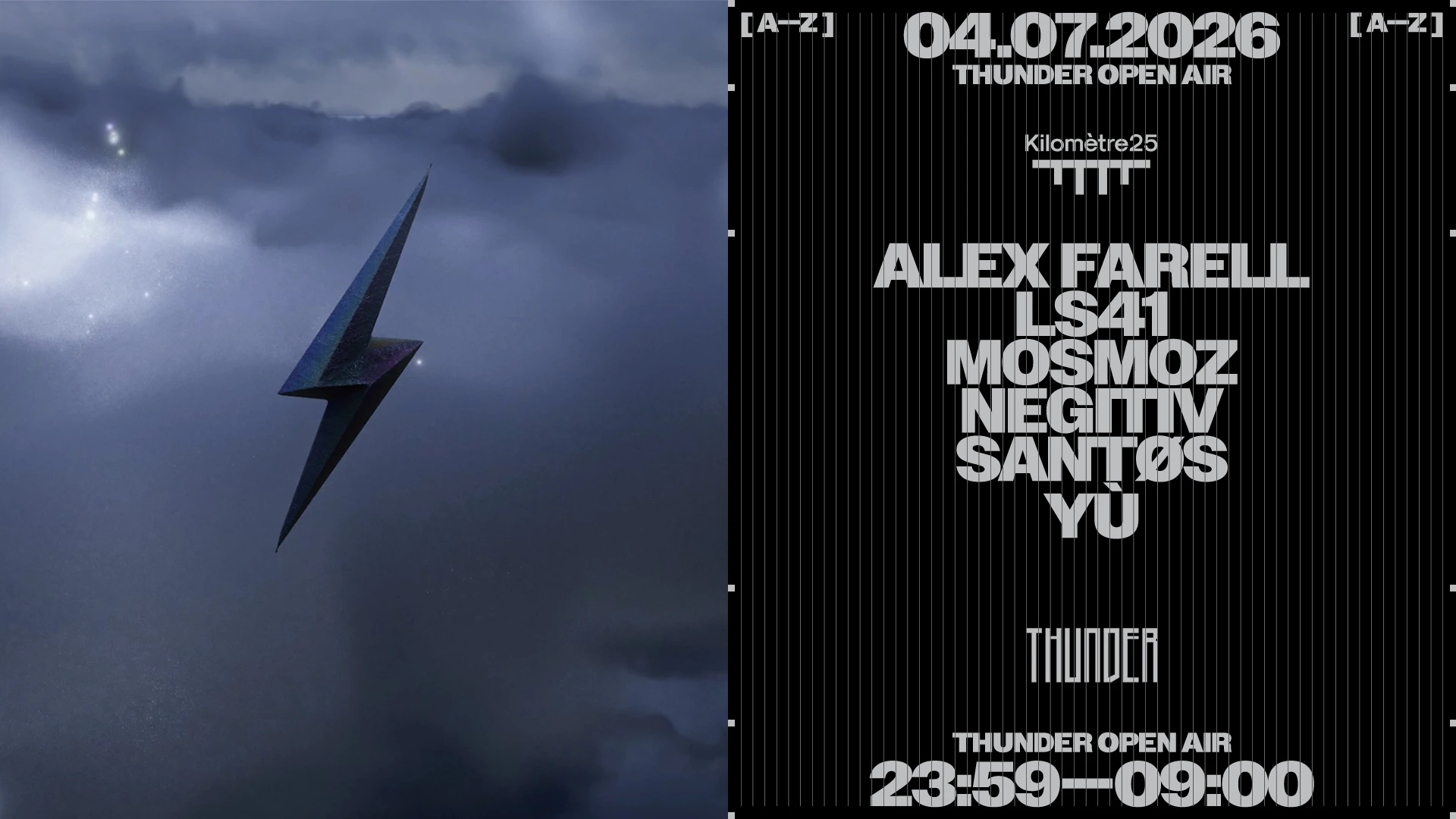 Thunder : Santøs, Ls41, Alex Farell, Negitiv, Mosmoz, Yu Cover