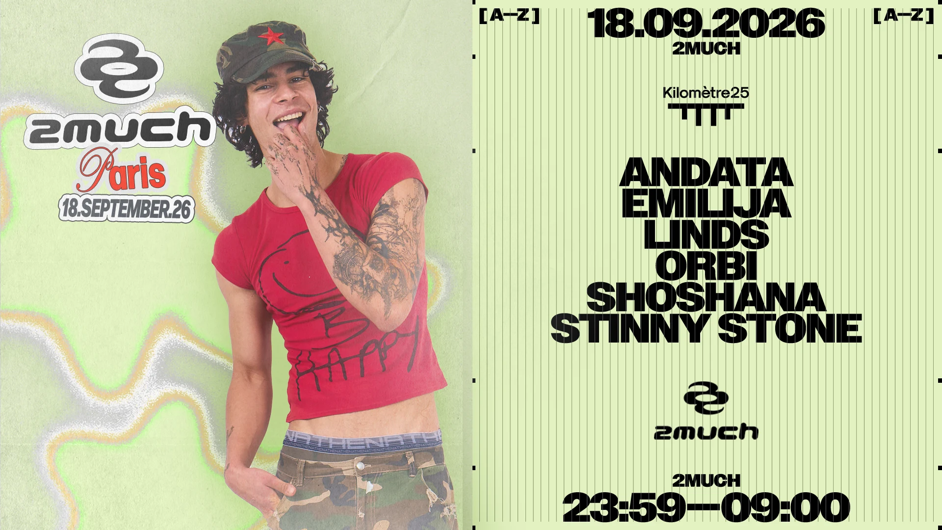 2much : Linds, Andata, Emilja & More Cover