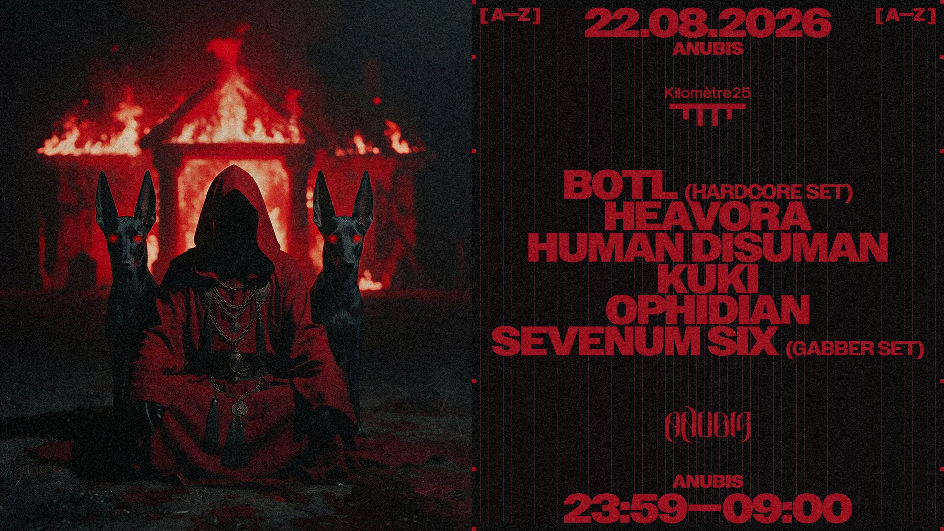 Anubis : Sevenum Six, Ophidian, Botl, Heavora Cover