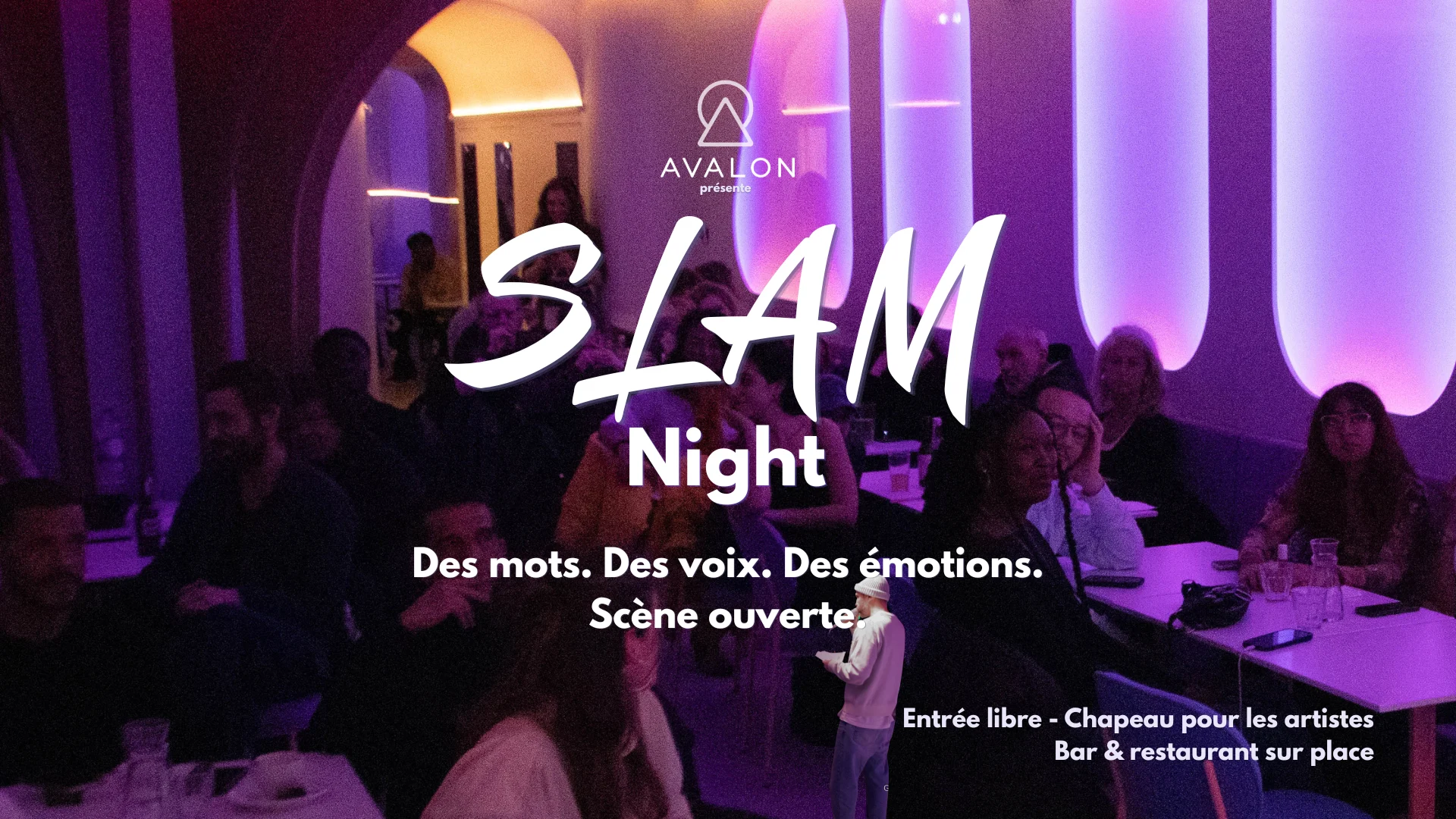 Soirée Slam - Scène Ouverte & Performance Cover