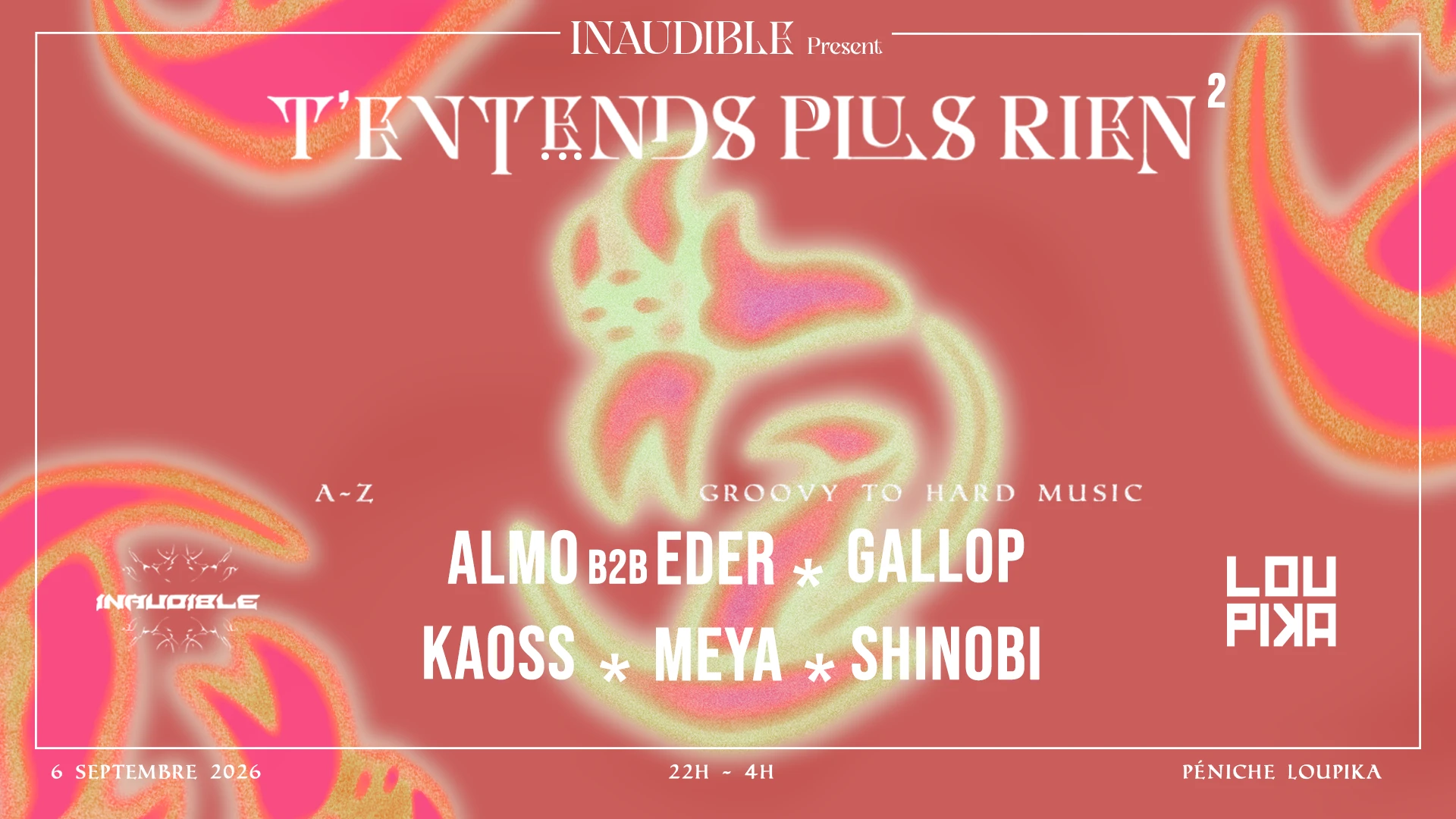 Inaudible: T'entends Plus Rien 2 Cover