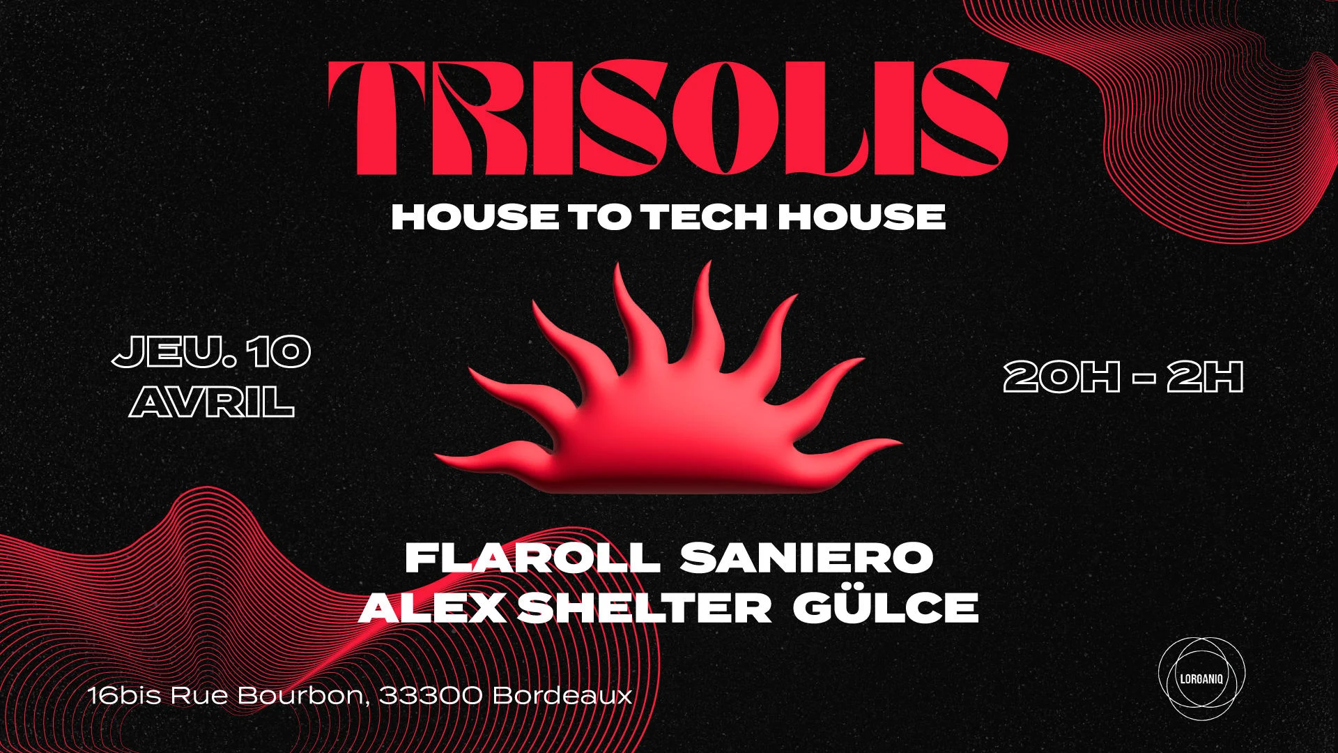 Trisolis X Lorganiq : House To Tech House Cover