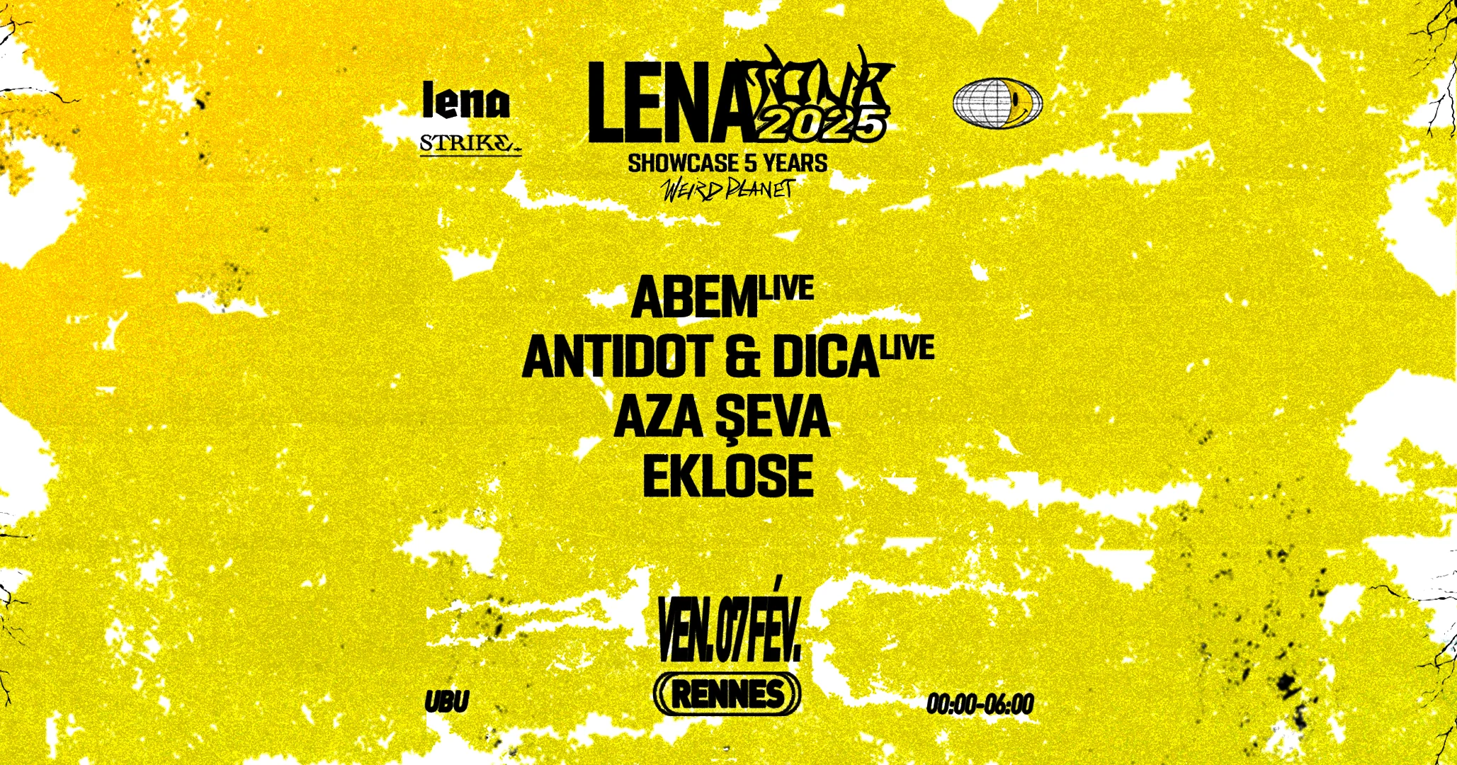 Lena Tour X Weirdplanet | Ubu Cover
