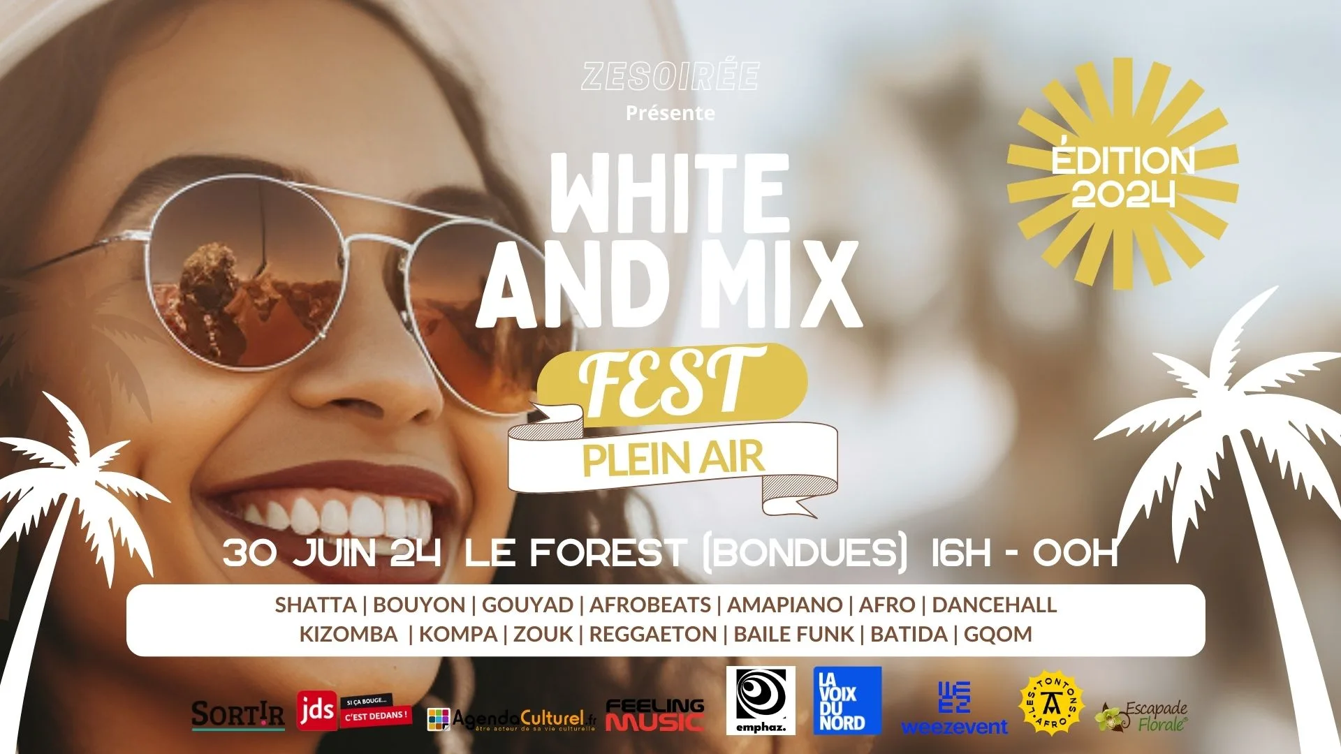 White & MIX Fest 2024 Au Forest Cover