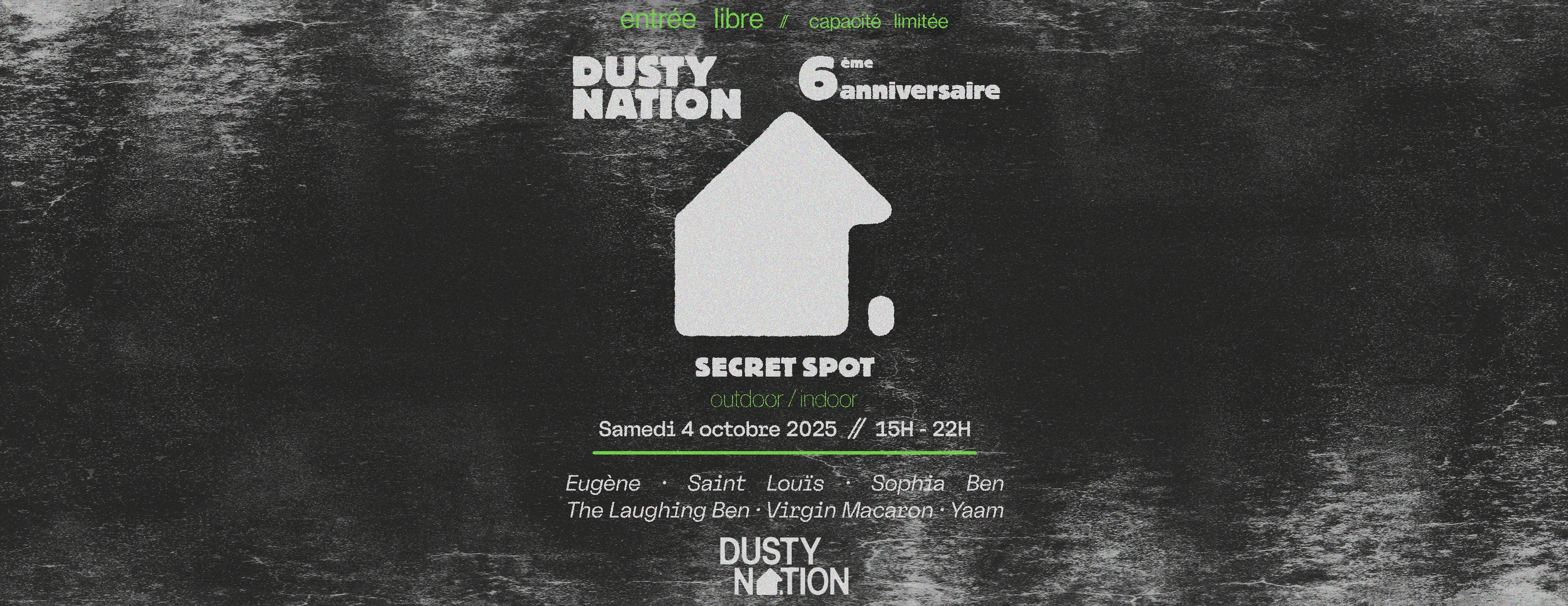 Dusty Nation - 6ème Anniversaire Cover