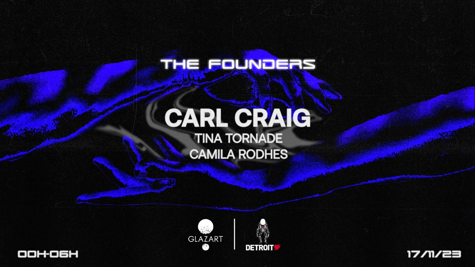 The Founders : Carl Craig, Tina Tornade & Camila Rodhes Cover