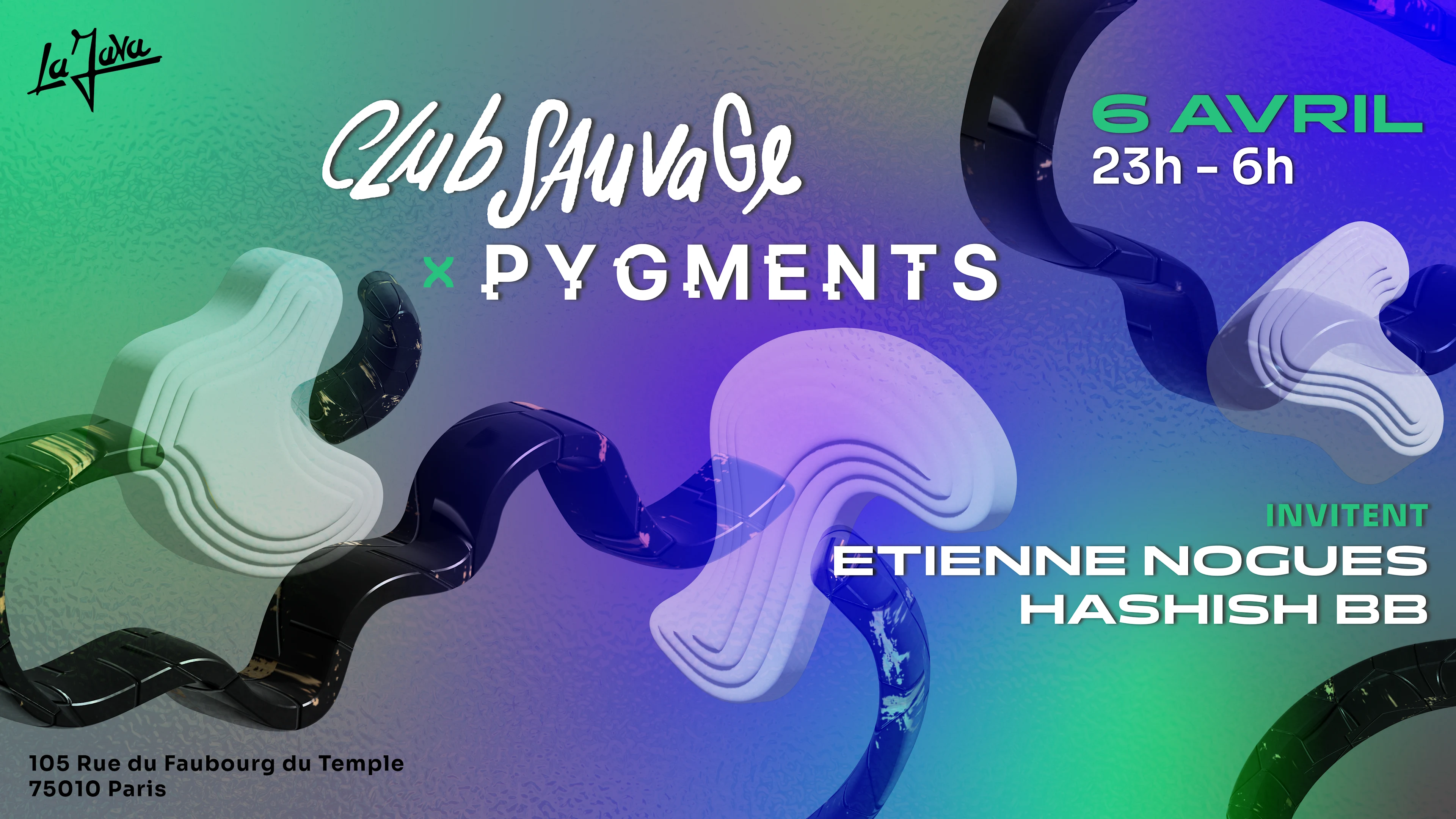 Club Sauvage & Pygments Invitent Etienne Nogues / Hashish Bb Cover