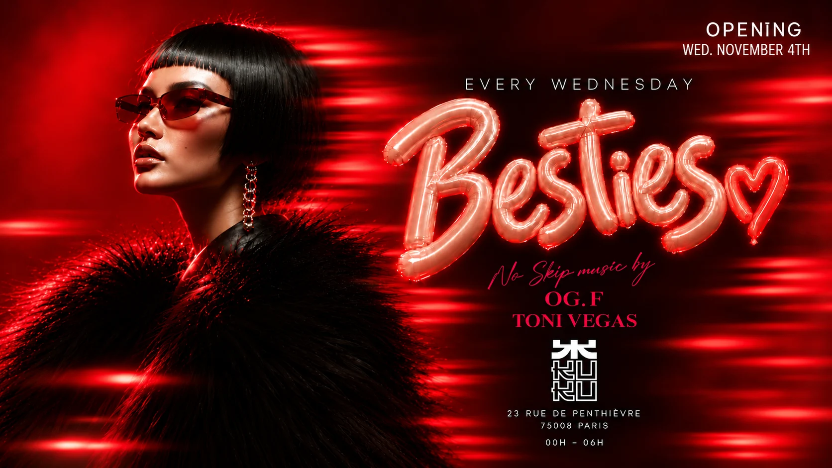 Besties - Opening Wed. November 4th Cover