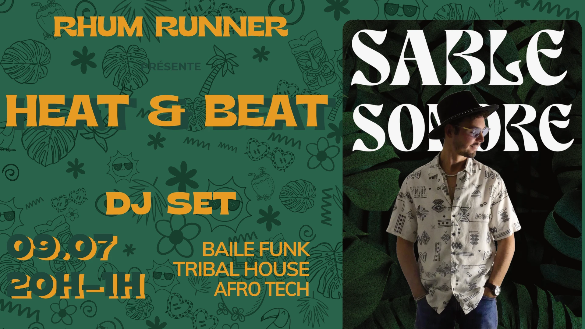 Heat&Beat X Sable Sonore 09.07 Cover