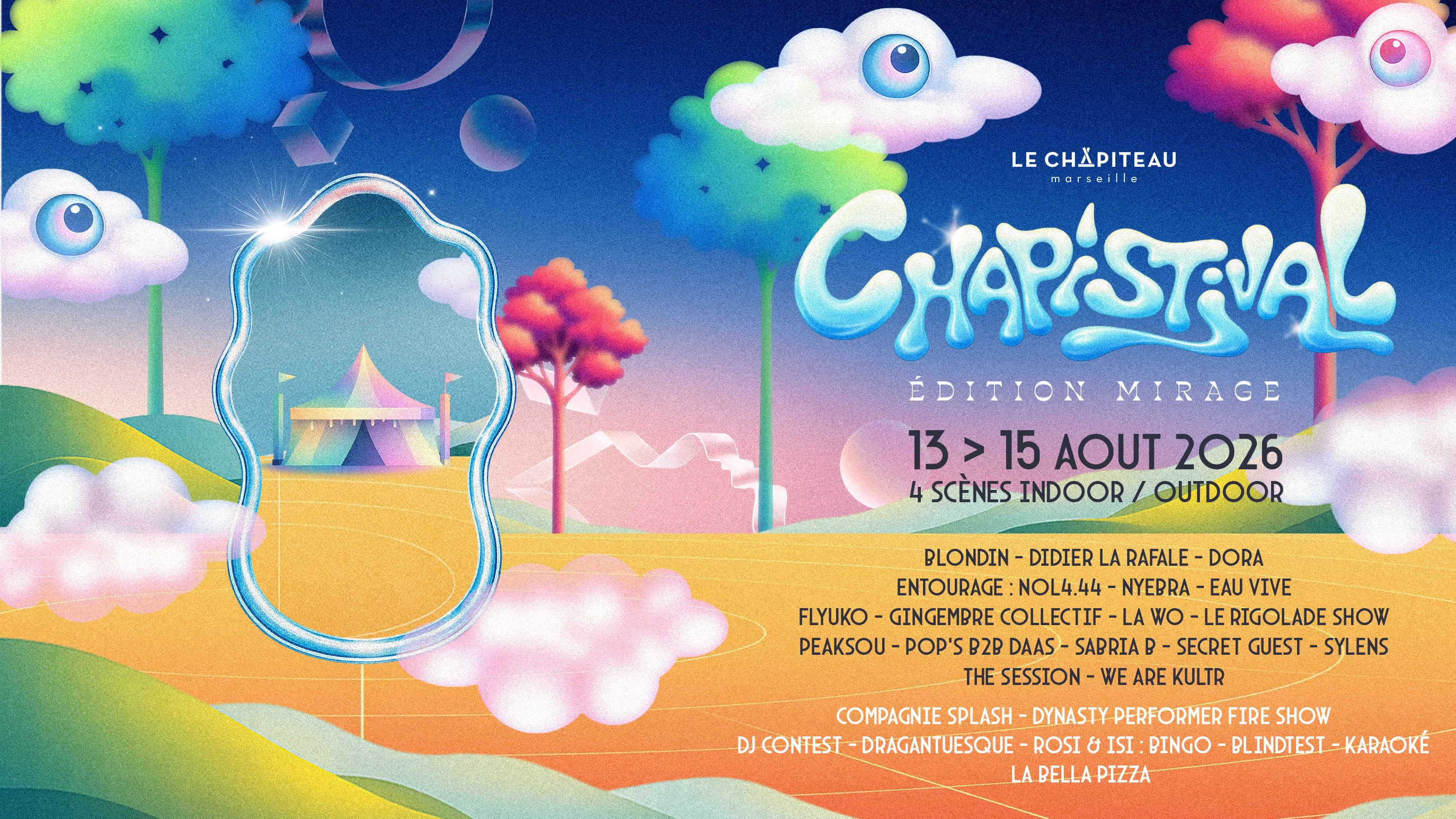 Chapistival 2026 : Édition Mirage Cover