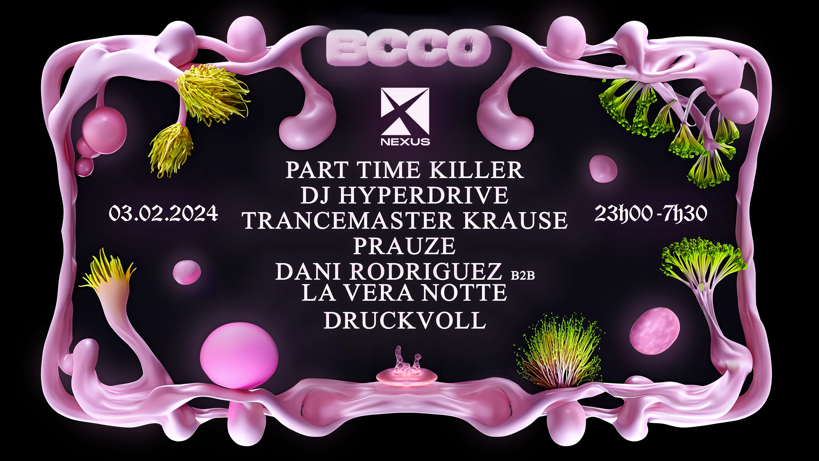Nexus X Bcco : Part Time Killer | Dj Hyperdrive  & More Cover