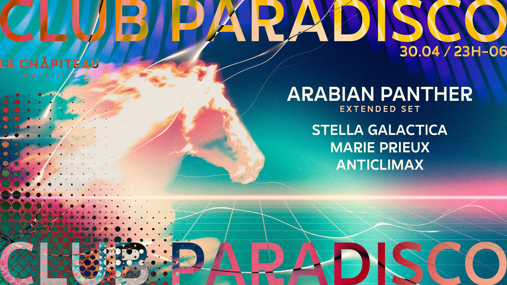 Club Paradisco/ Arabian Panther Extended Set & More Cover
