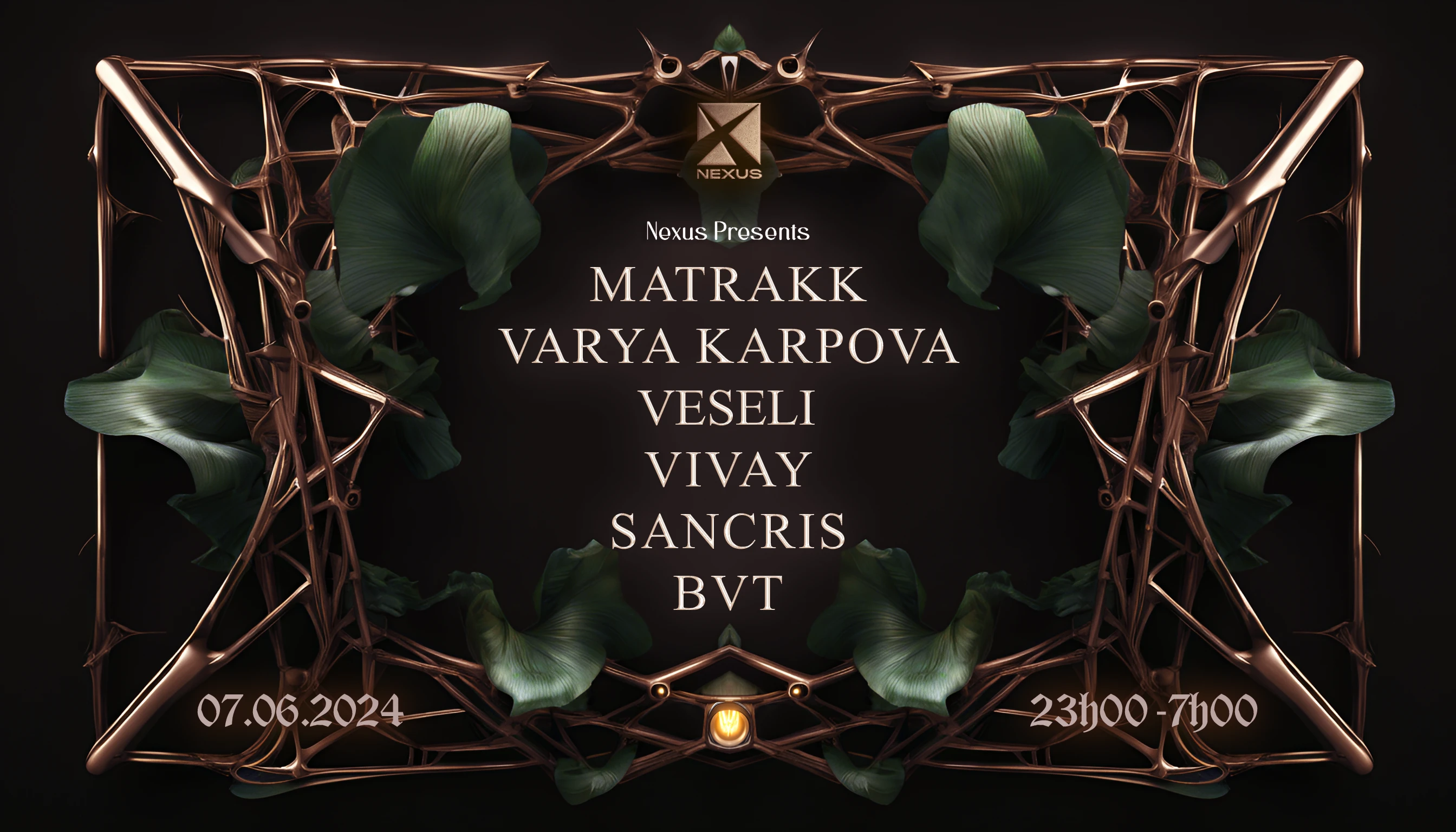 Nexus : Matrakk | Varya Karpova | Veseli | Vivay | Sancris Cover