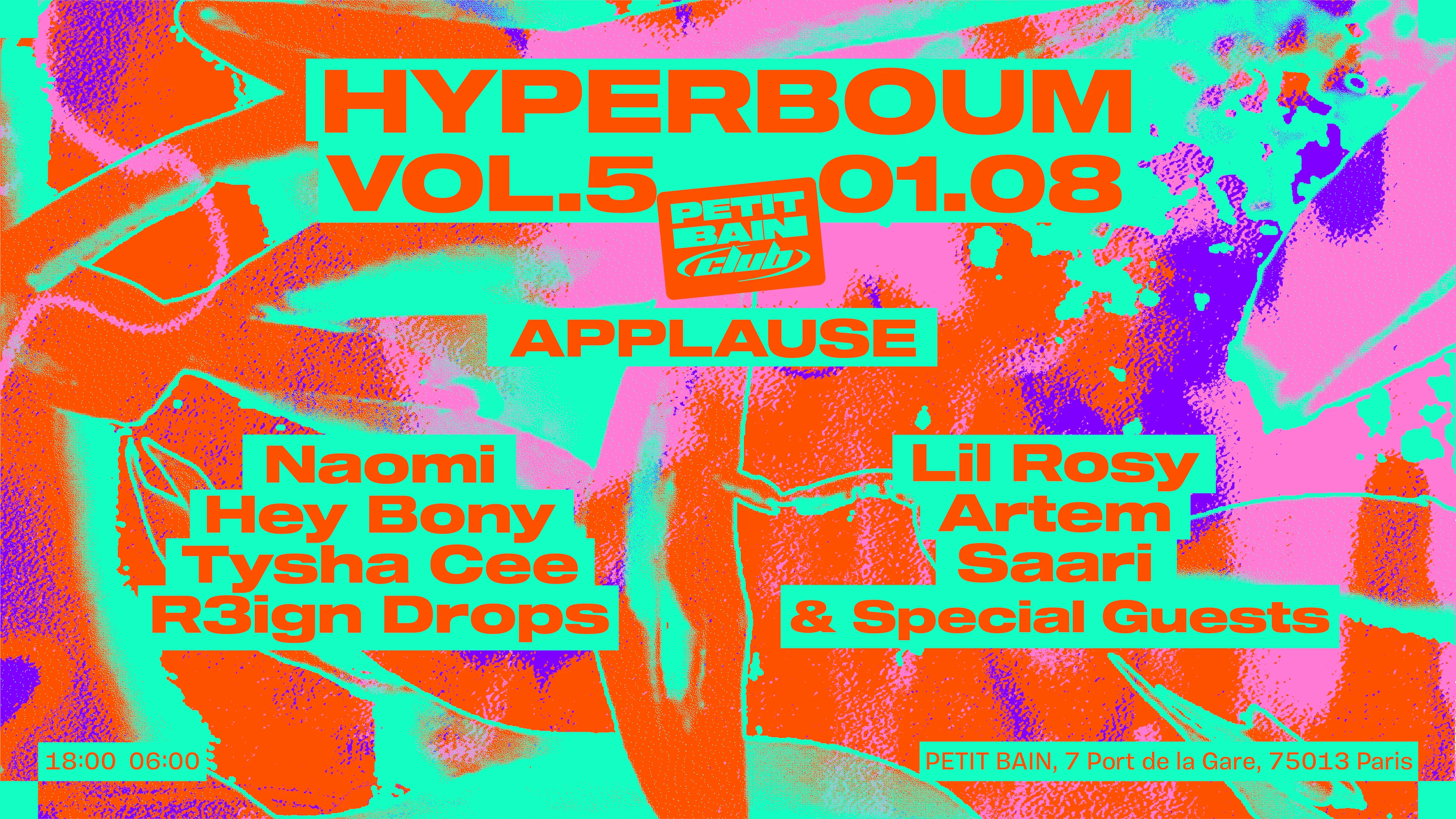 Hyperboum Vol.5 : Applause Cover