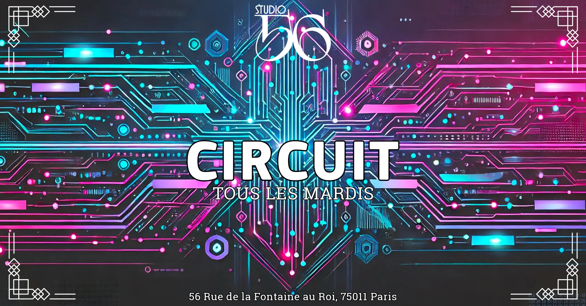 Circuit Invite Rose De France / Energic Rabbeat & Okulte Cover
