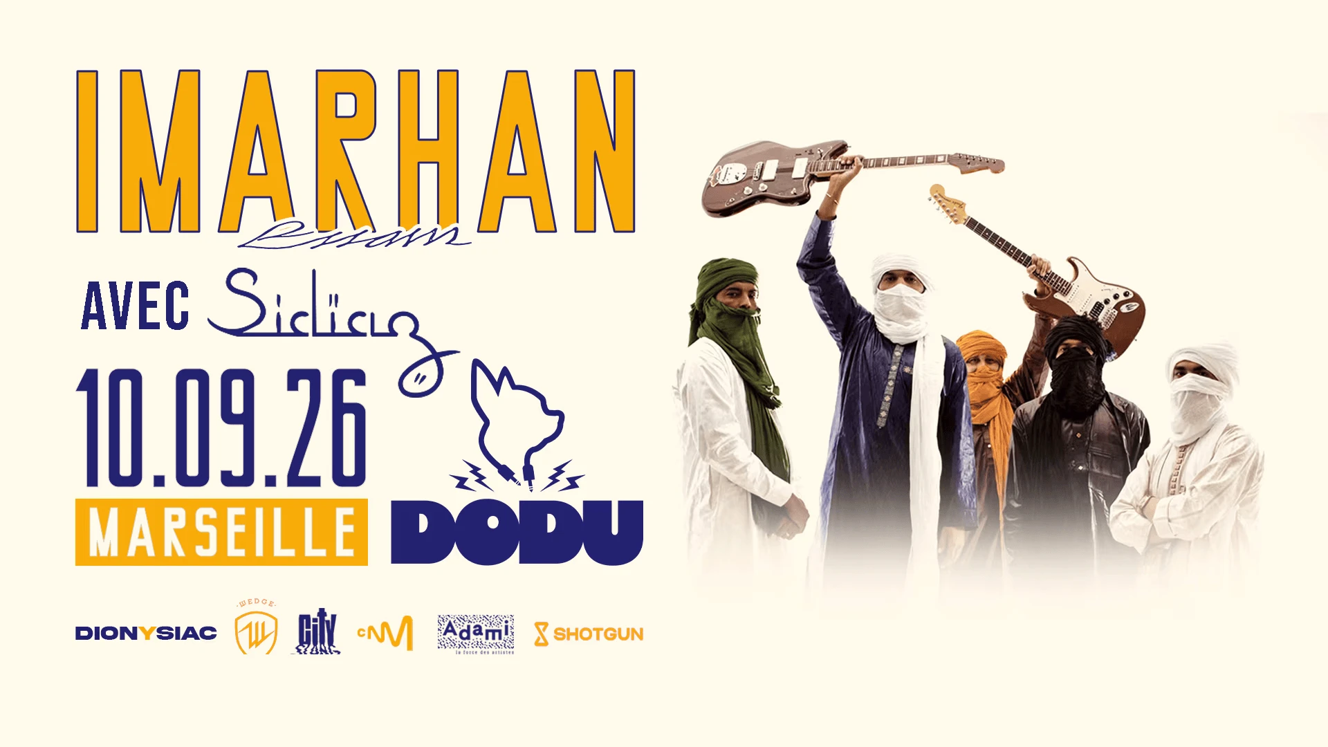 Imarhan Au Dodu Avec Sidiaz À Marseille Cover