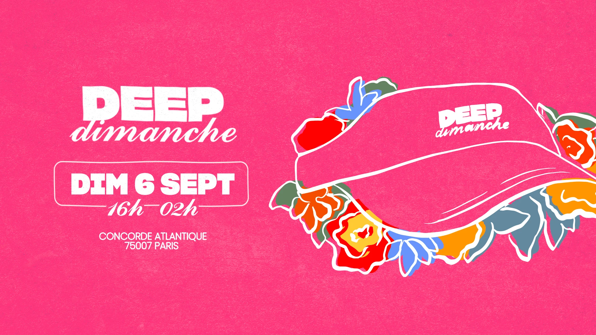 Deep Dimanche | 6 Sept @Concorde Atlantique Cover