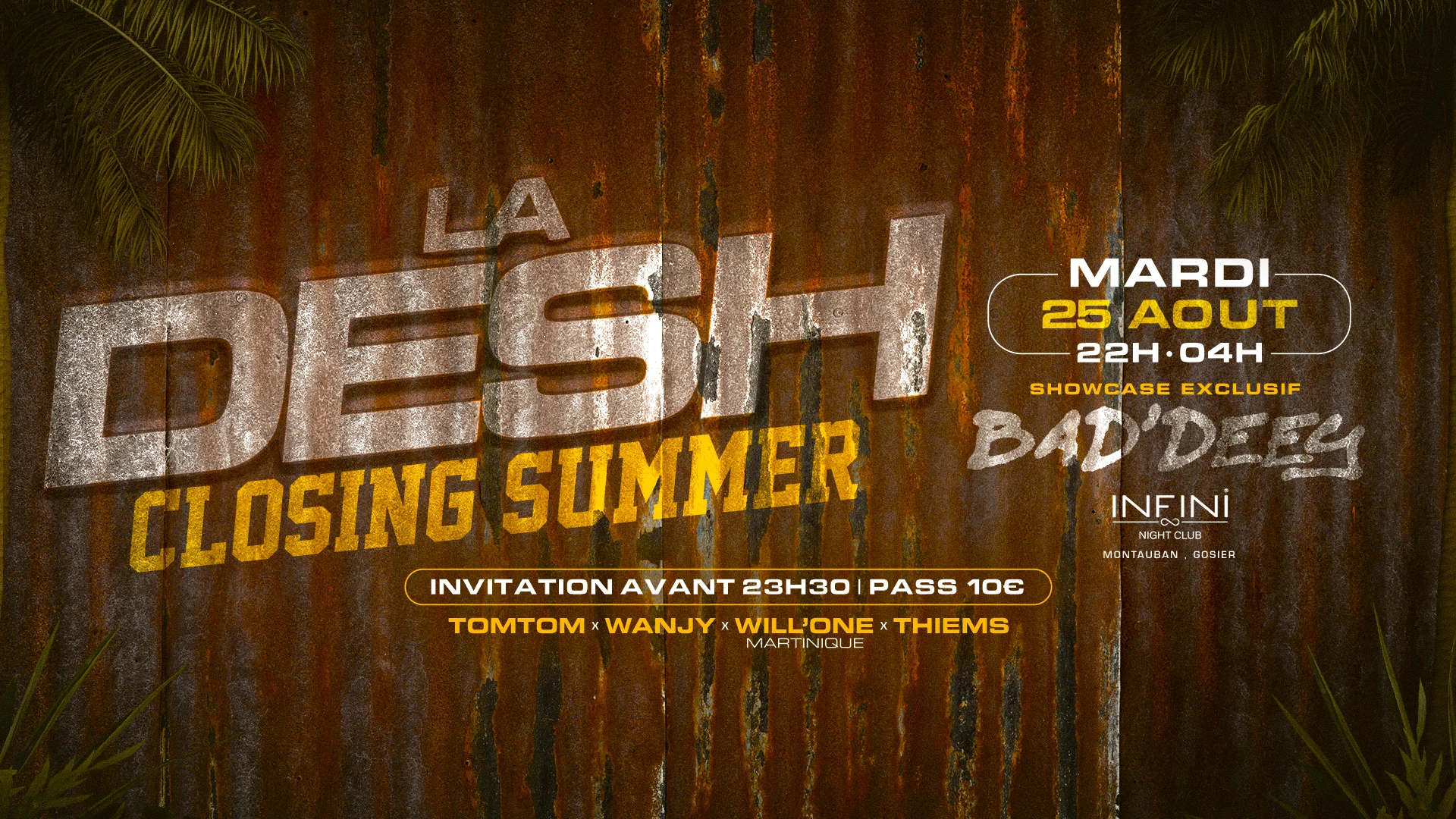 La Desh - Bad Deey En Showcase Cover