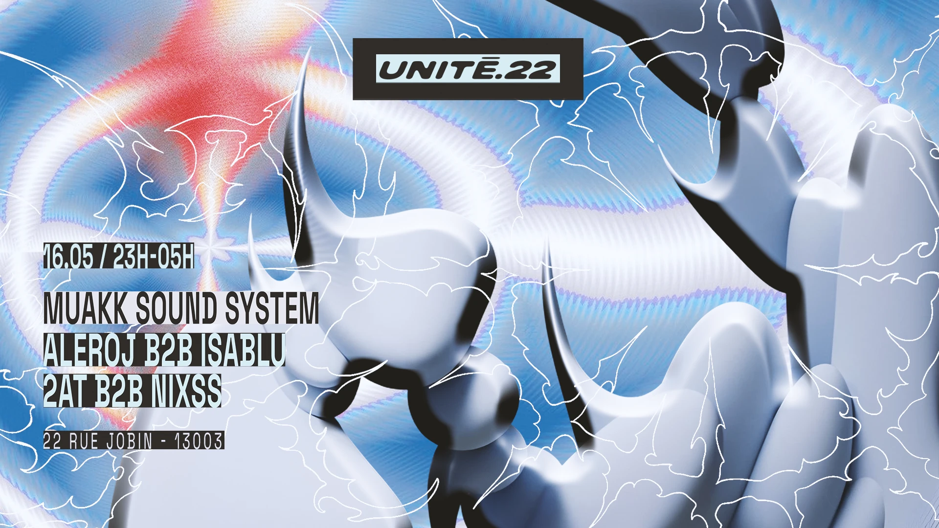 Unité.22 : Muakk Sound System Cover
